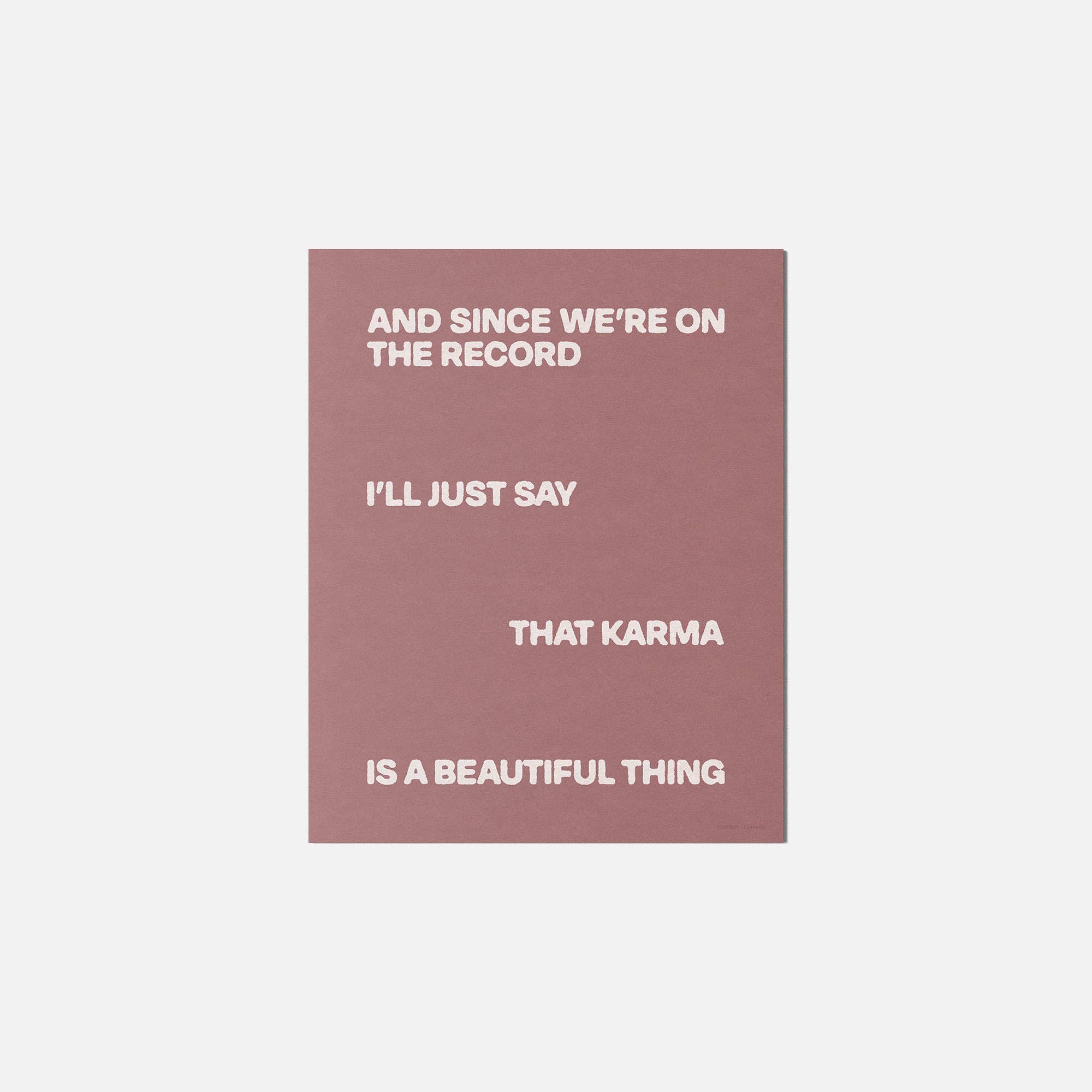 KARMA PRINT