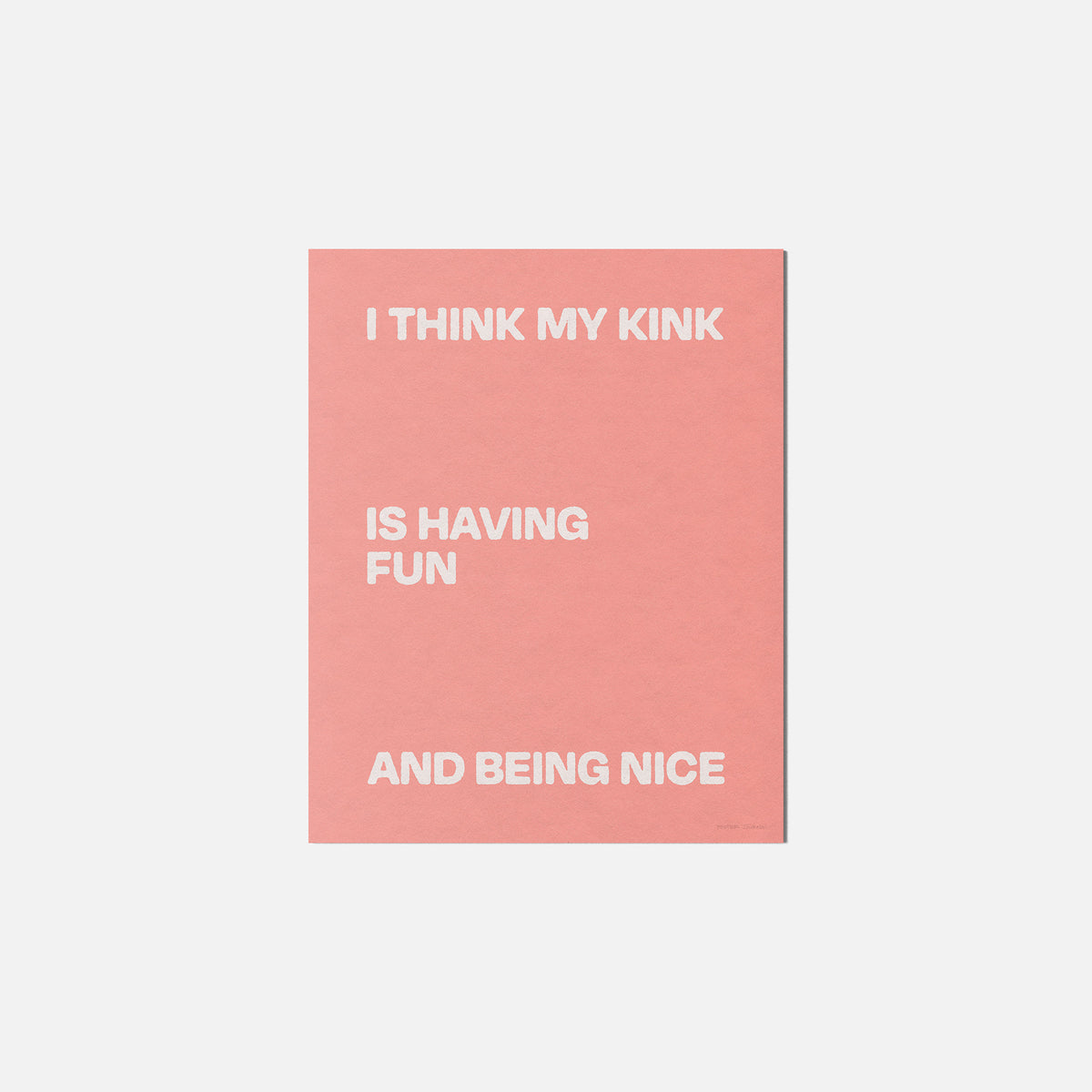 KINK PRINT