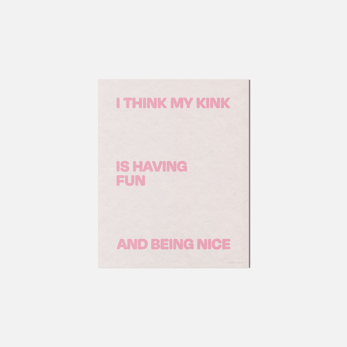 KINK PRINT
