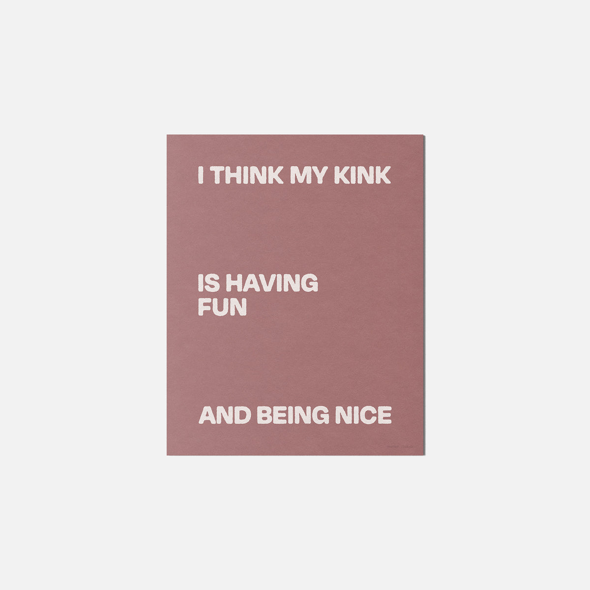 KINK PRINT