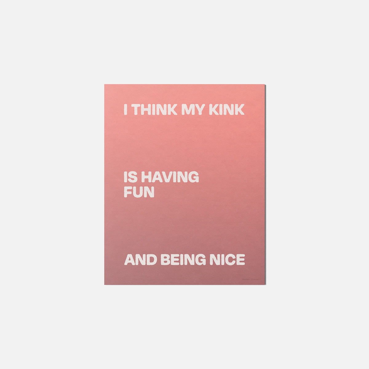 KINK PRINT