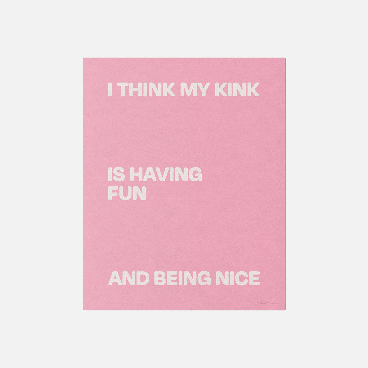 KINK PRINT