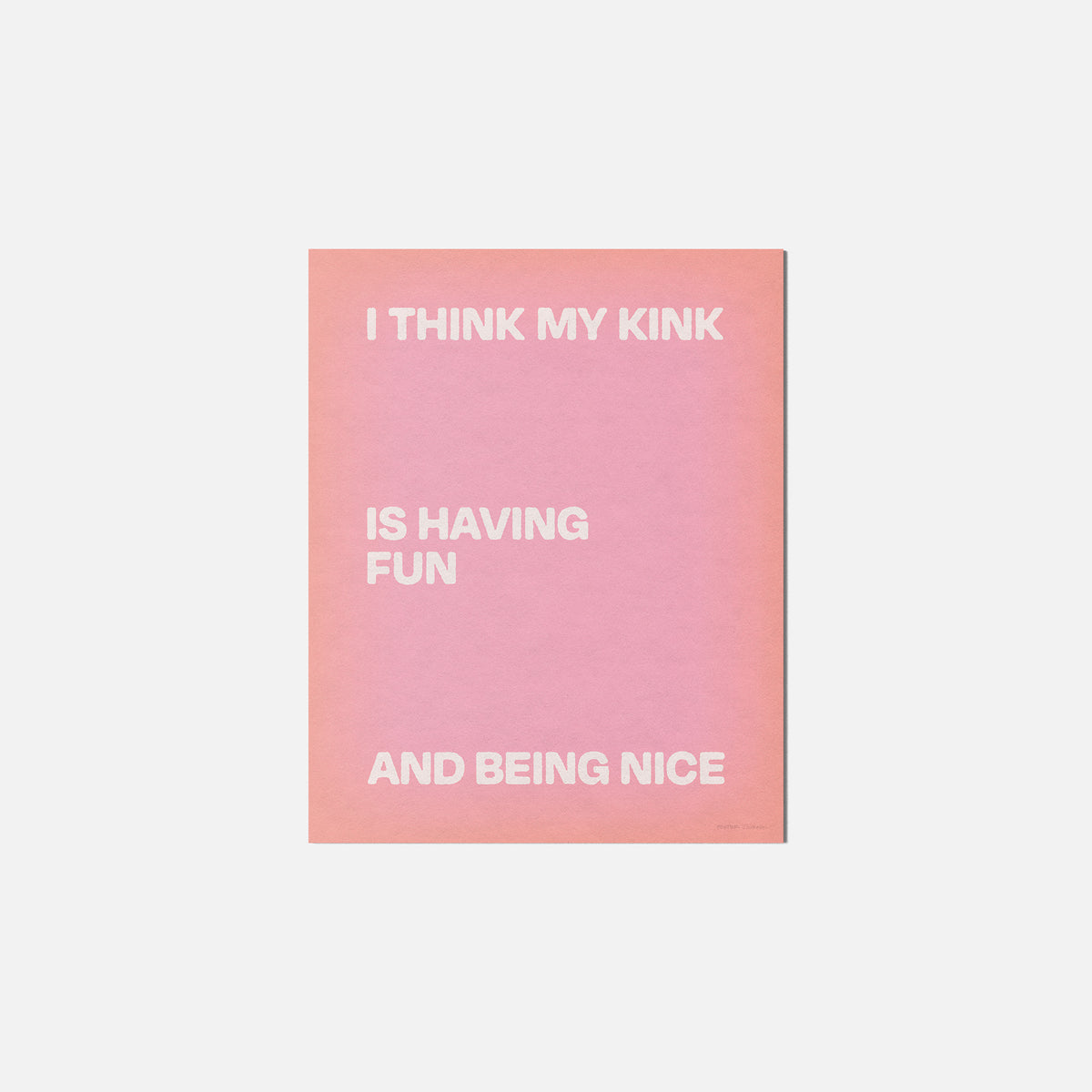 KINK PRINT