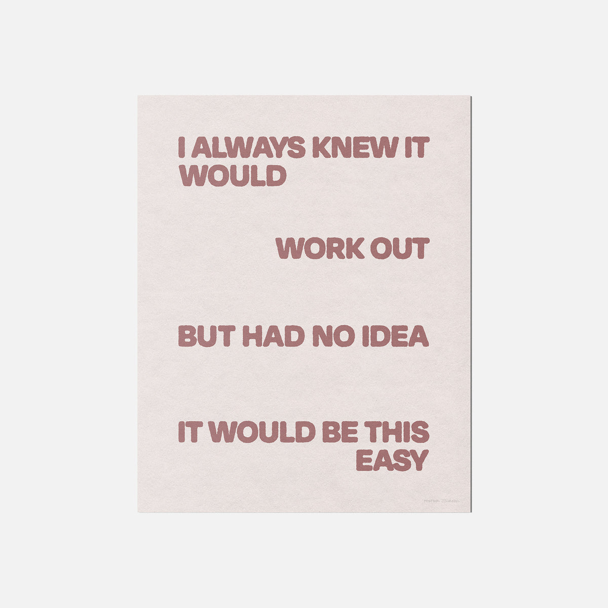 KNEW PRINT