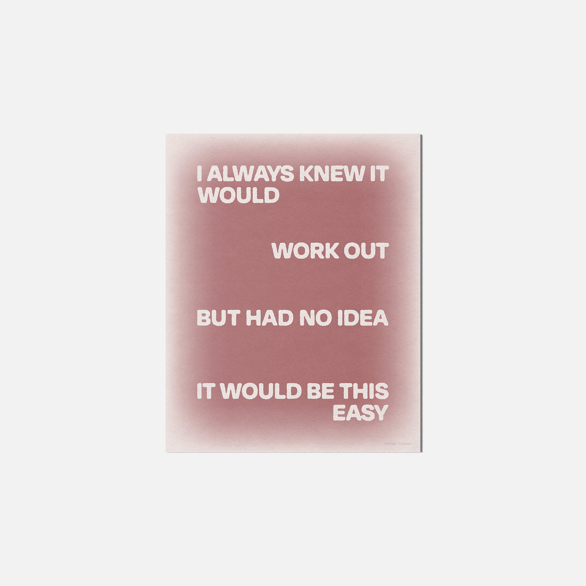 KNEW PRINT