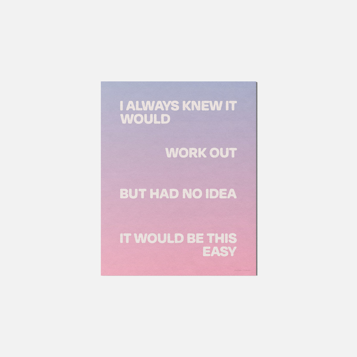 KNEW PRINT