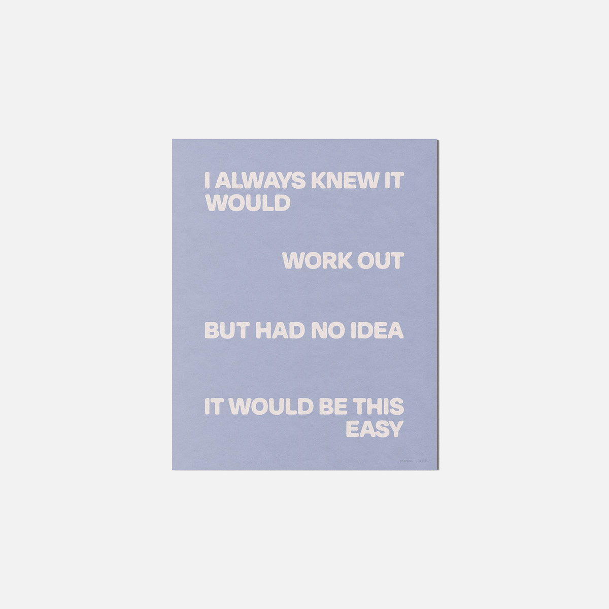 KNEW PRINT