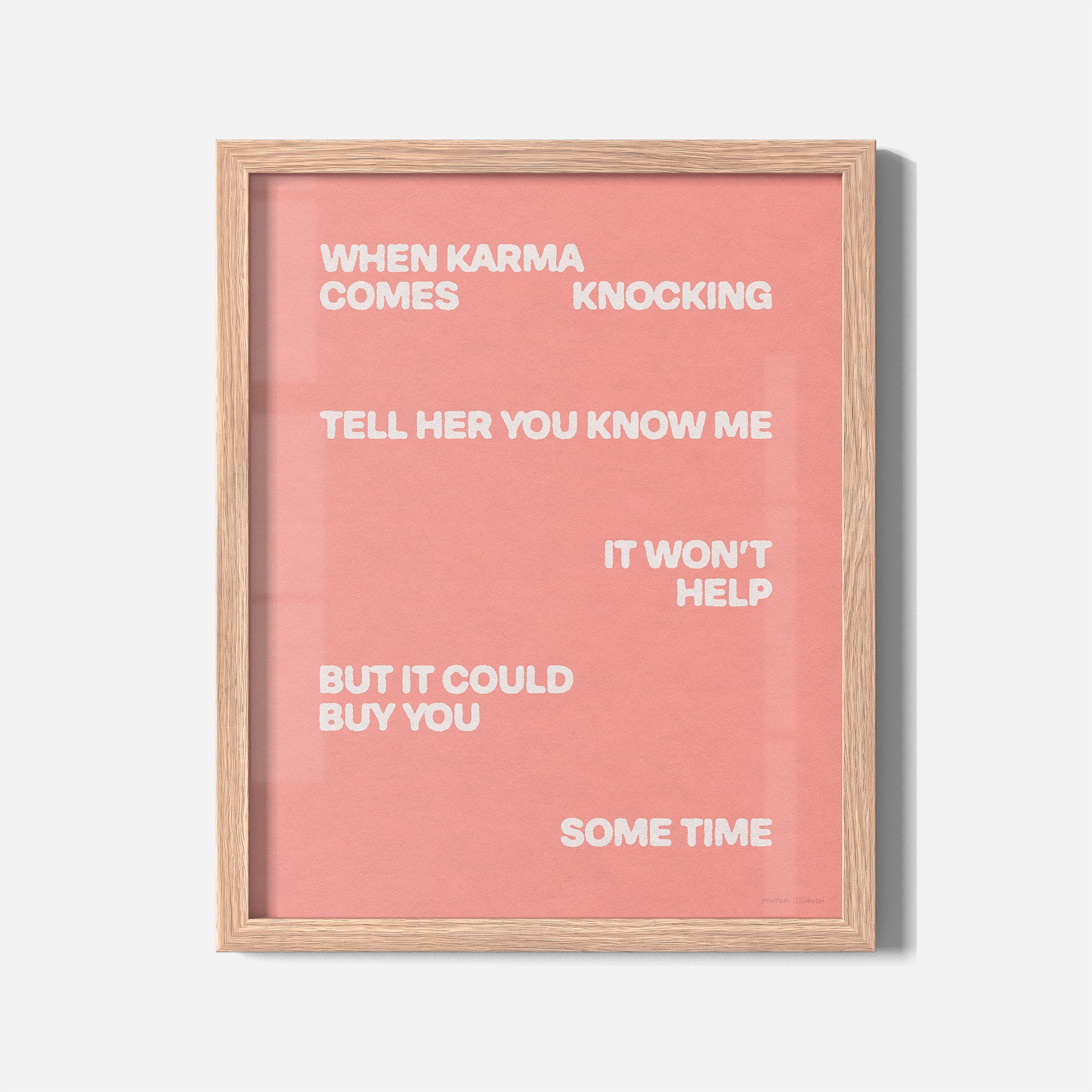 KNOCKING PRINT