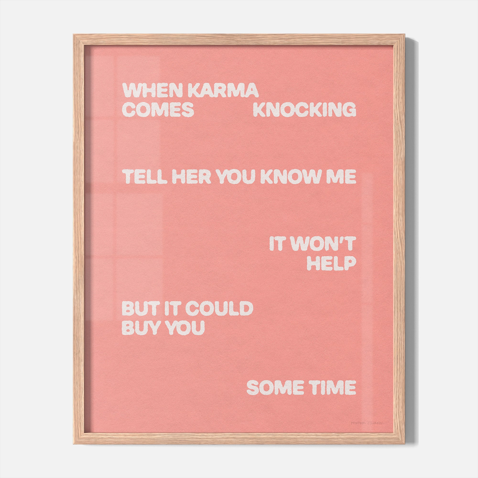 KNOCKING PRINT