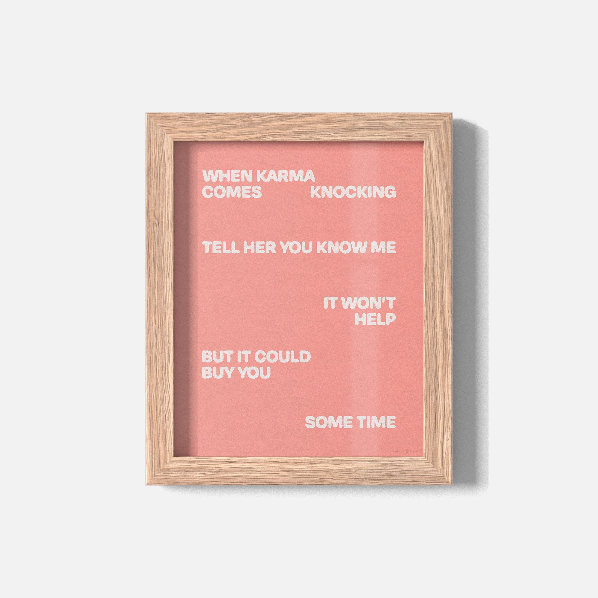 KNOCKING PRINT