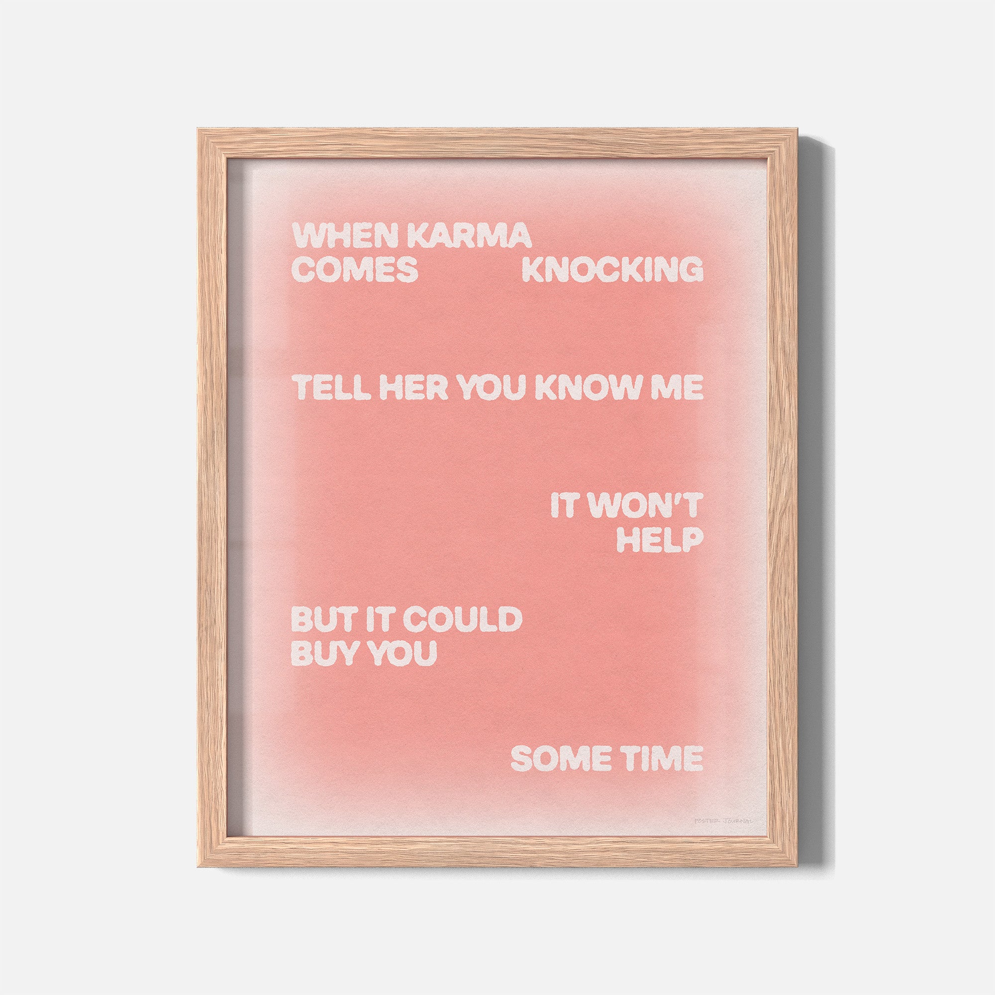 KNOCKING PRINT