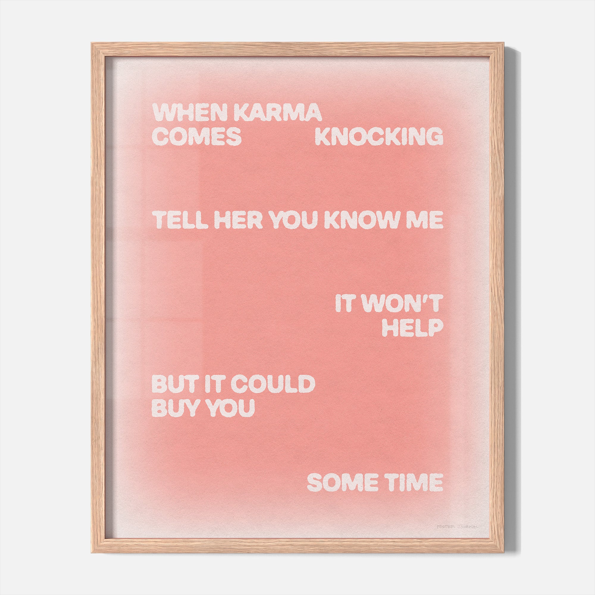KNOCKING PRINT