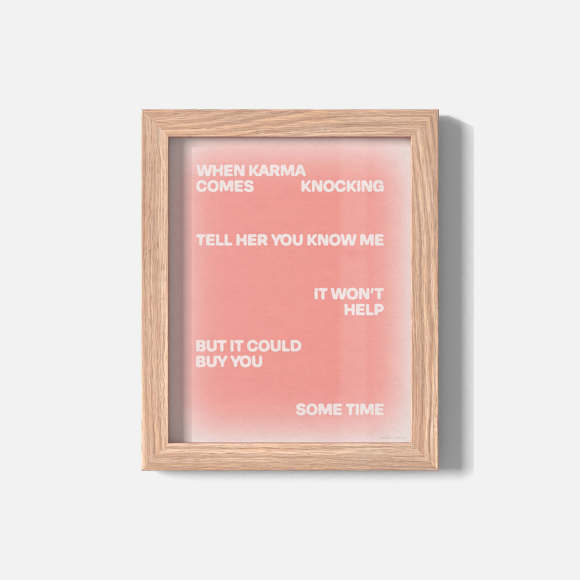 KNOCKING PRINT