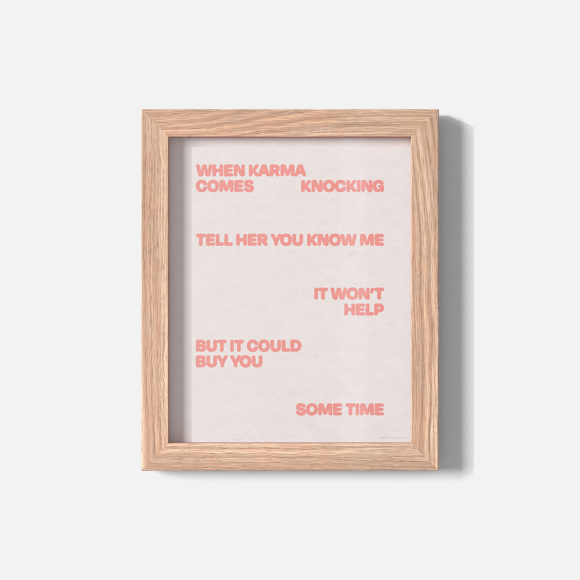KNOCKING PRINT