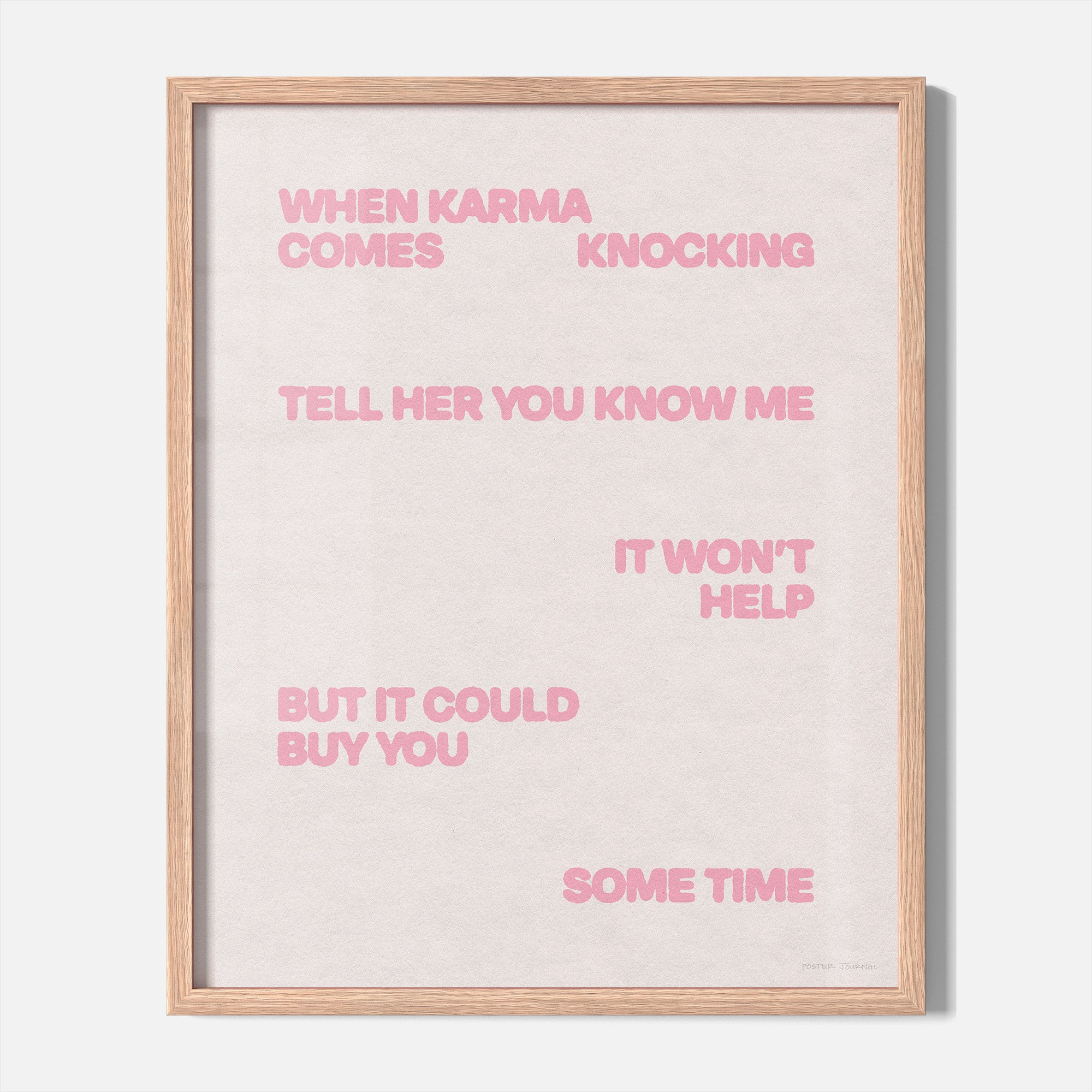 KNOCKING PRINT