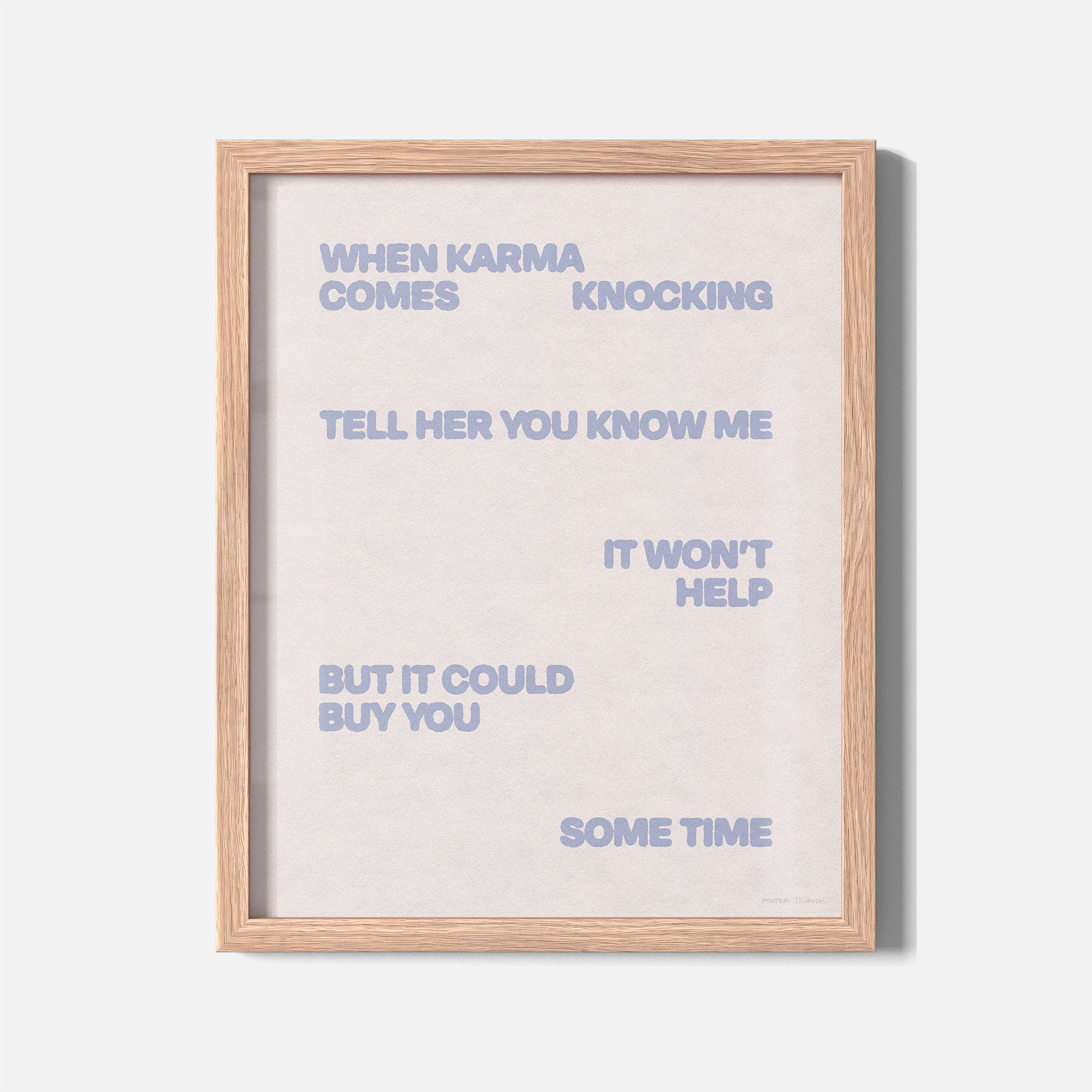 KNOCKING PRINT