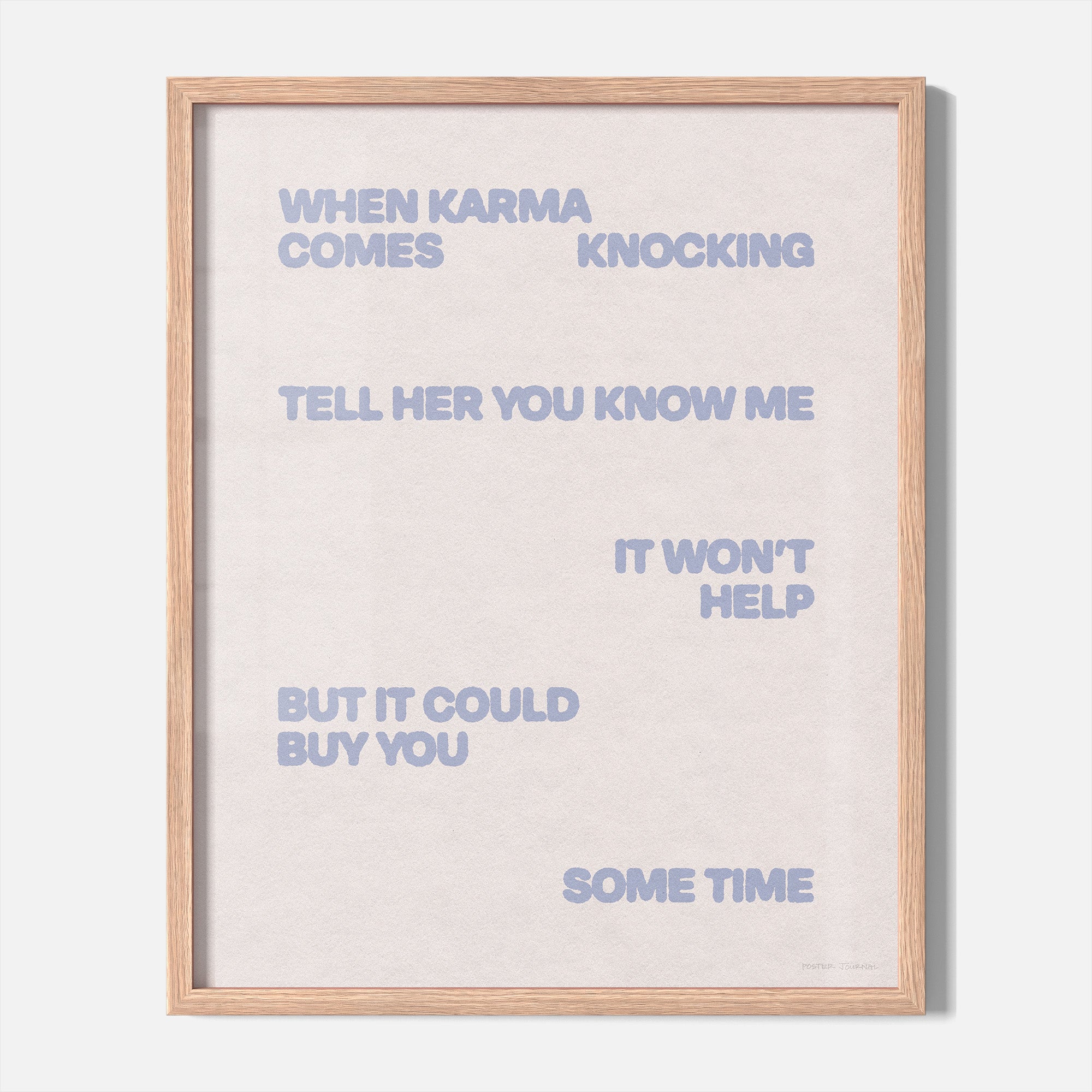 KNOCKING PRINT