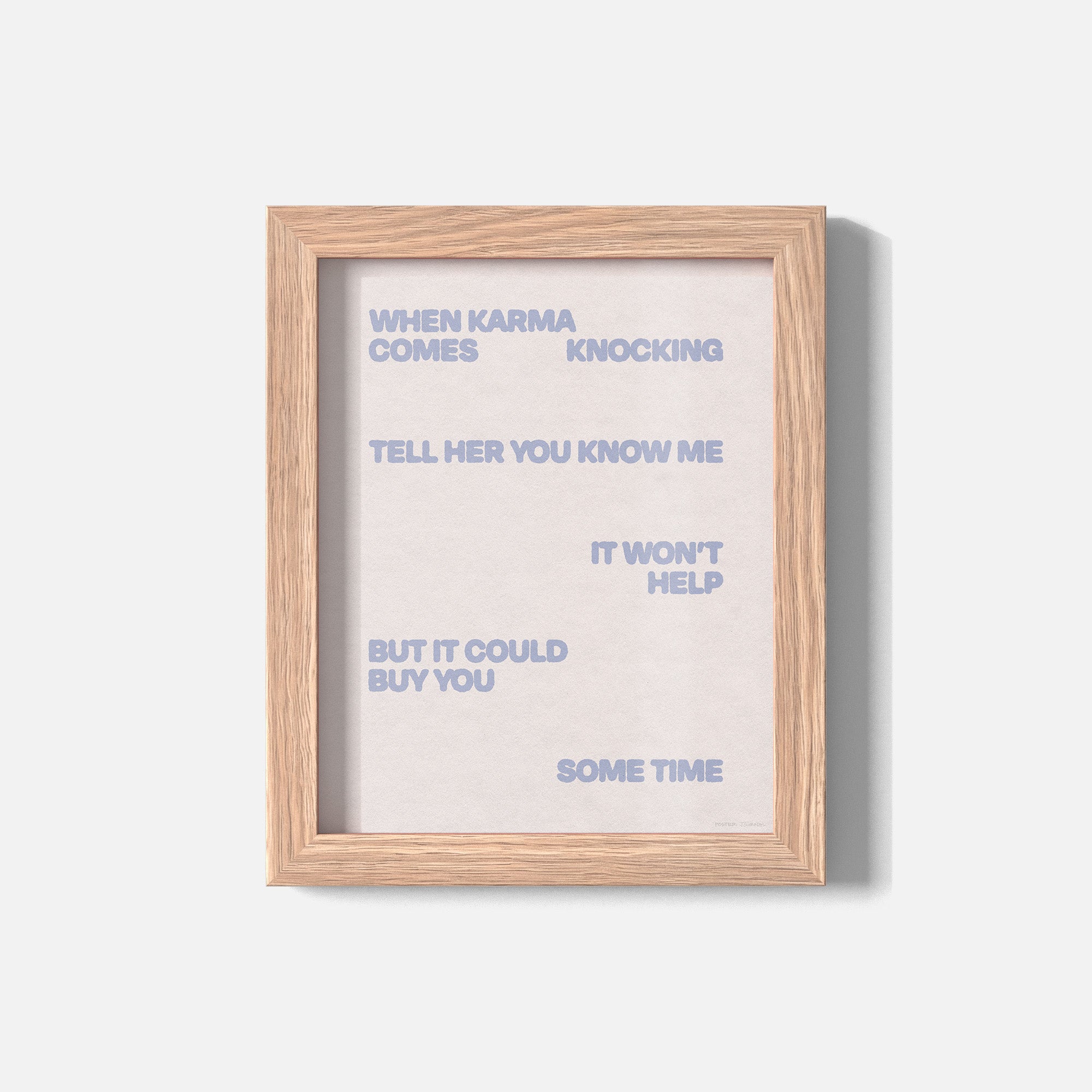 KNOCKING PRINT