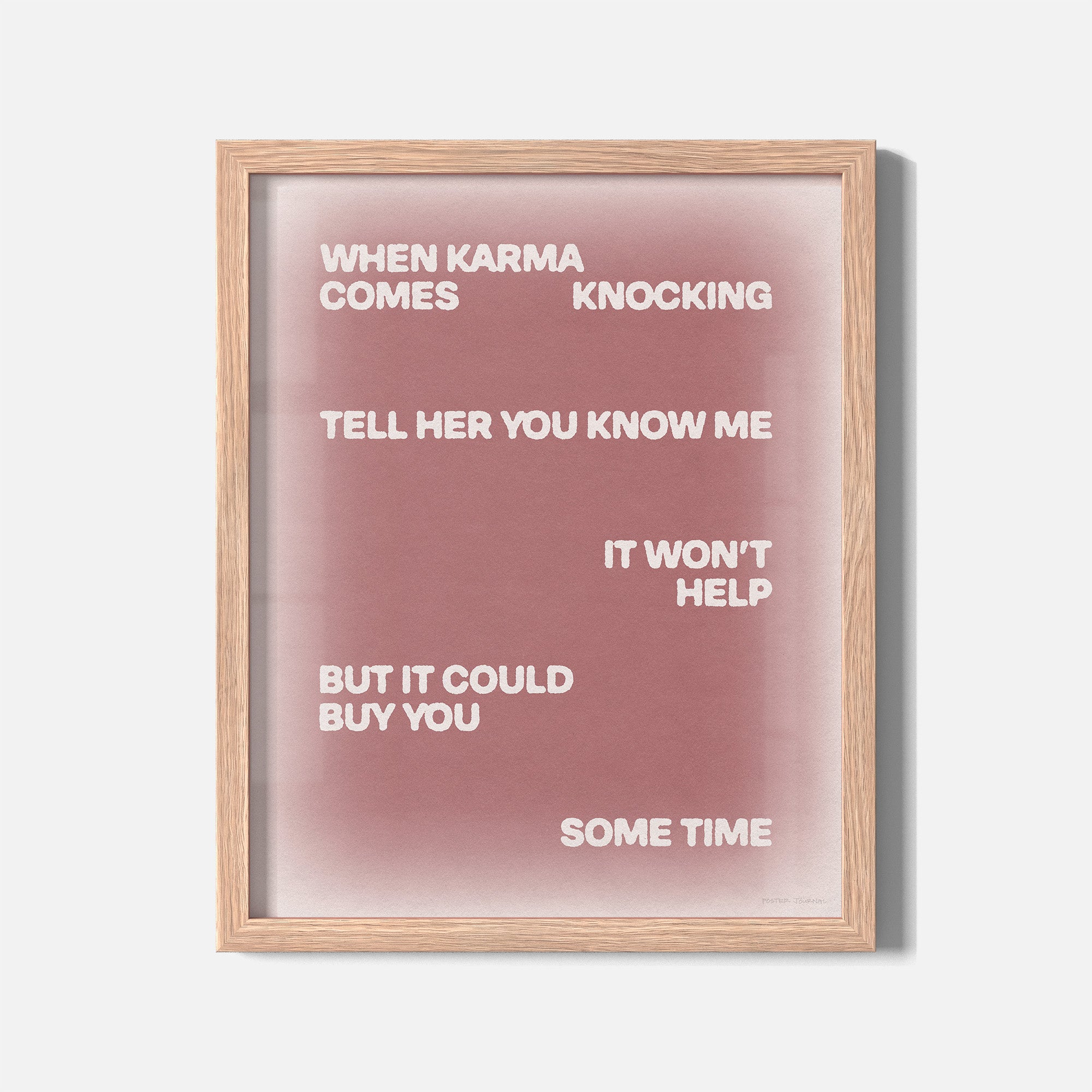 KNOCKING PRINT