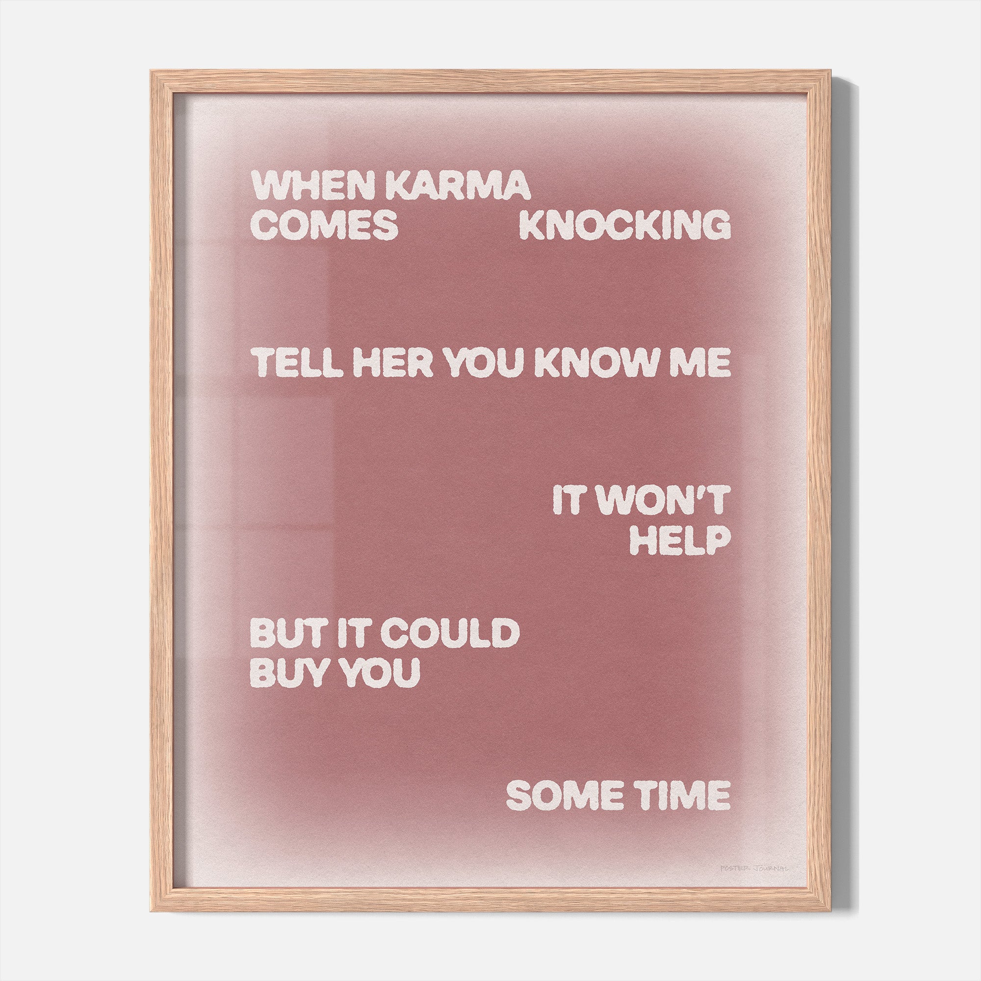 KNOCKING PRINT