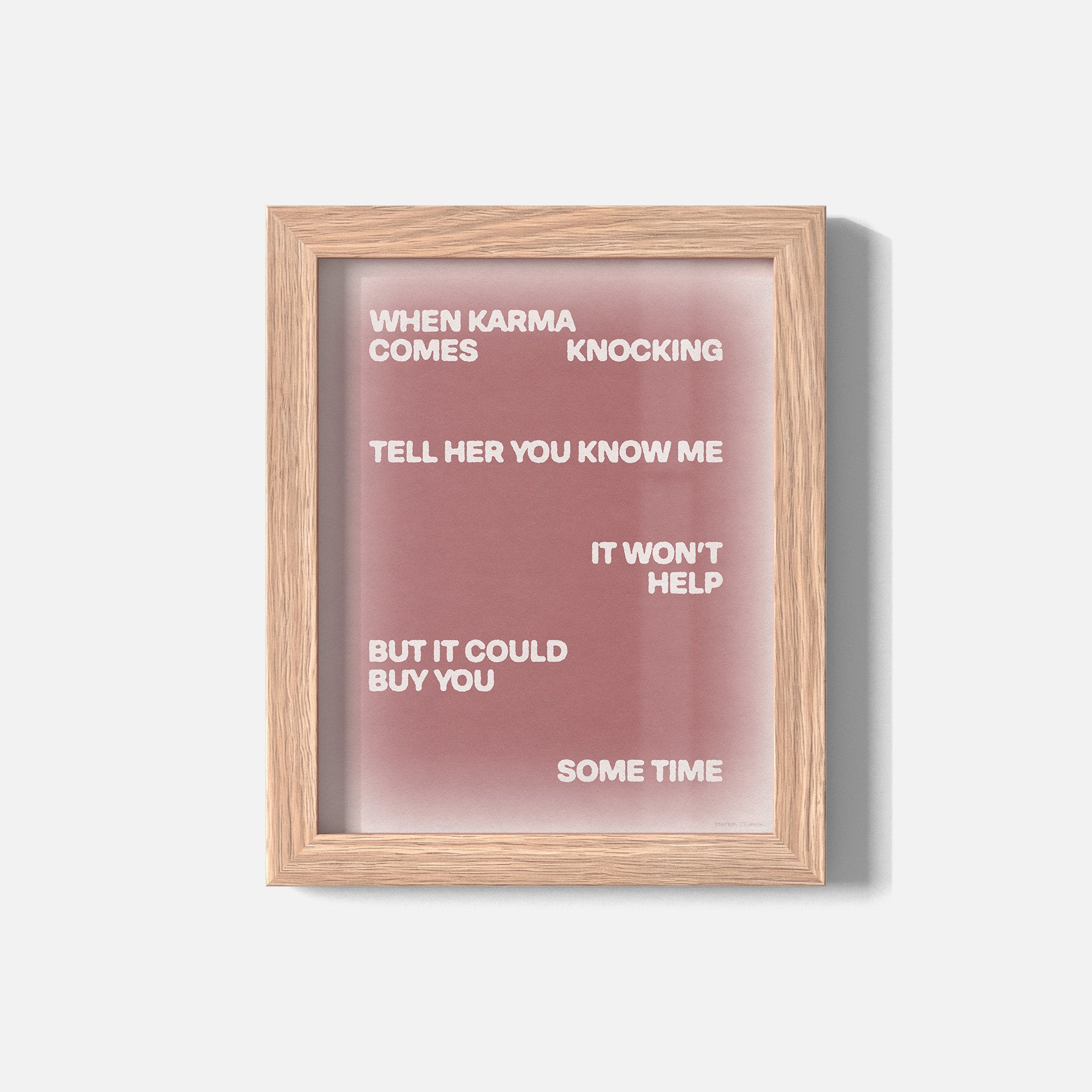 KNOCKING PRINT