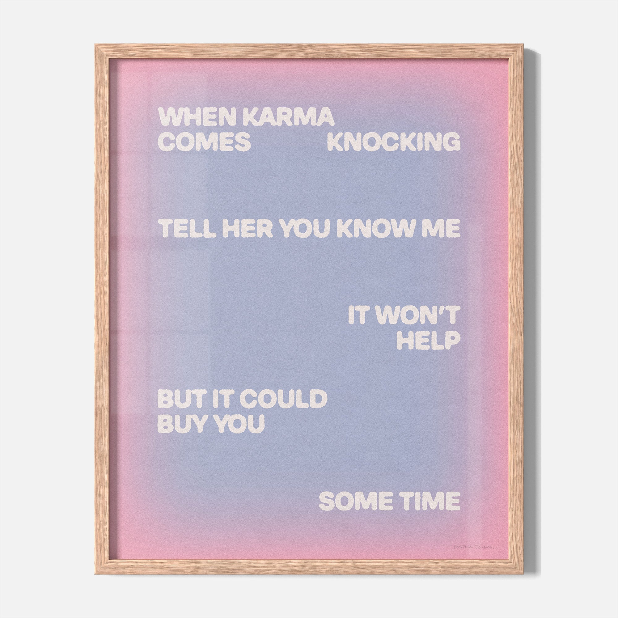 KNOCKING PRINT