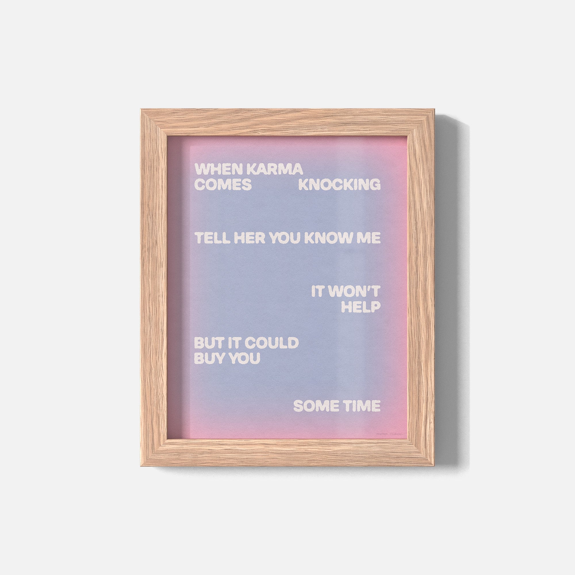 KNOCKING PRINT