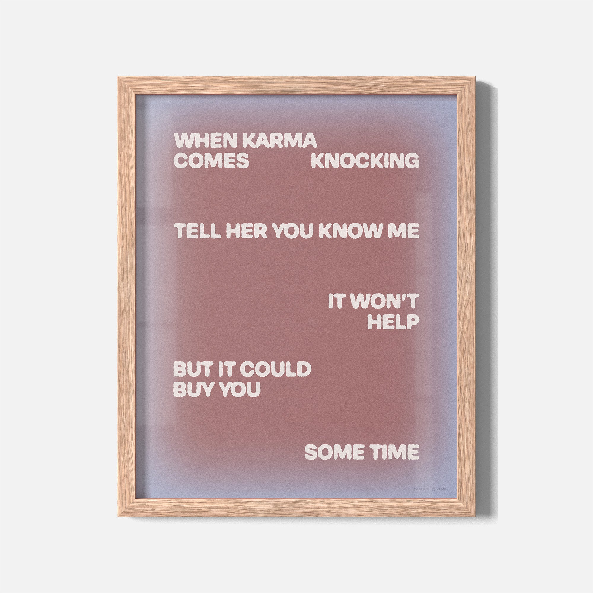 KNOCKING PRINT