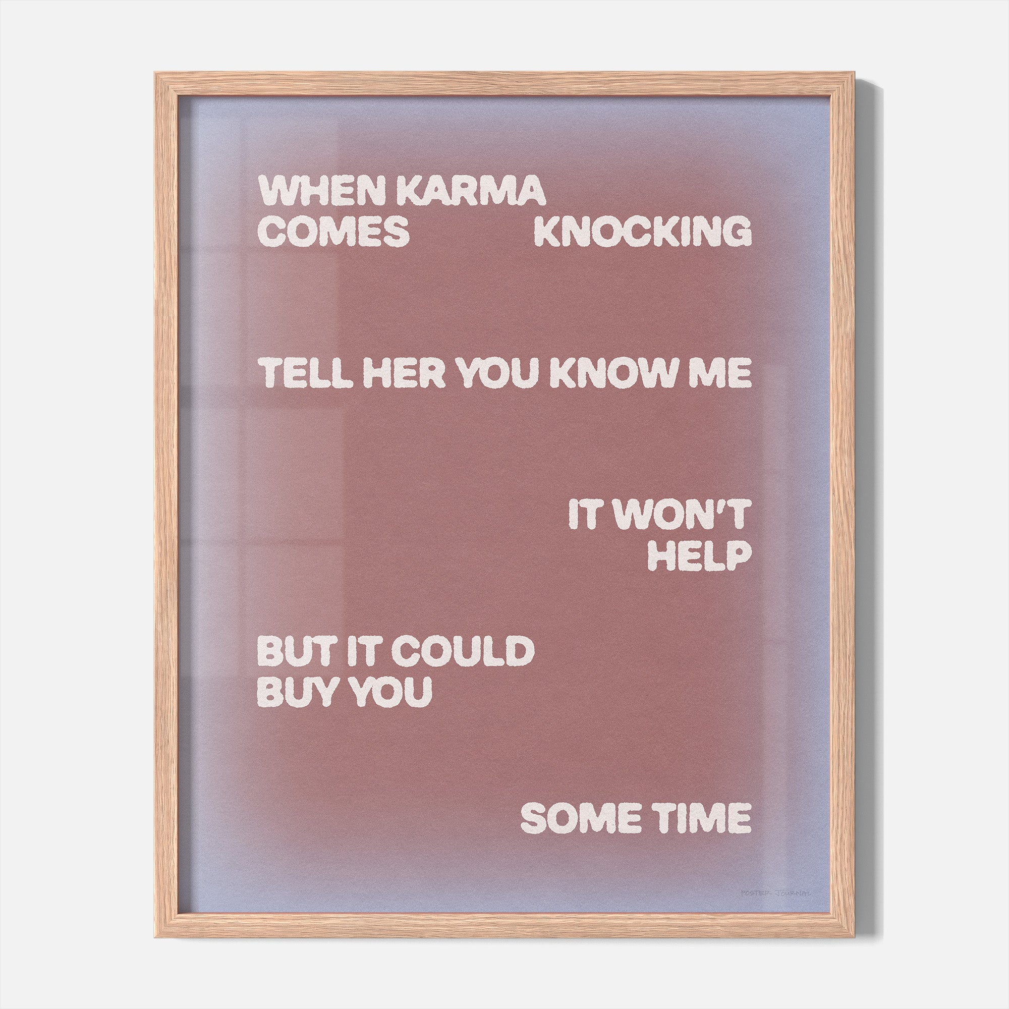 KNOCKING PRINT