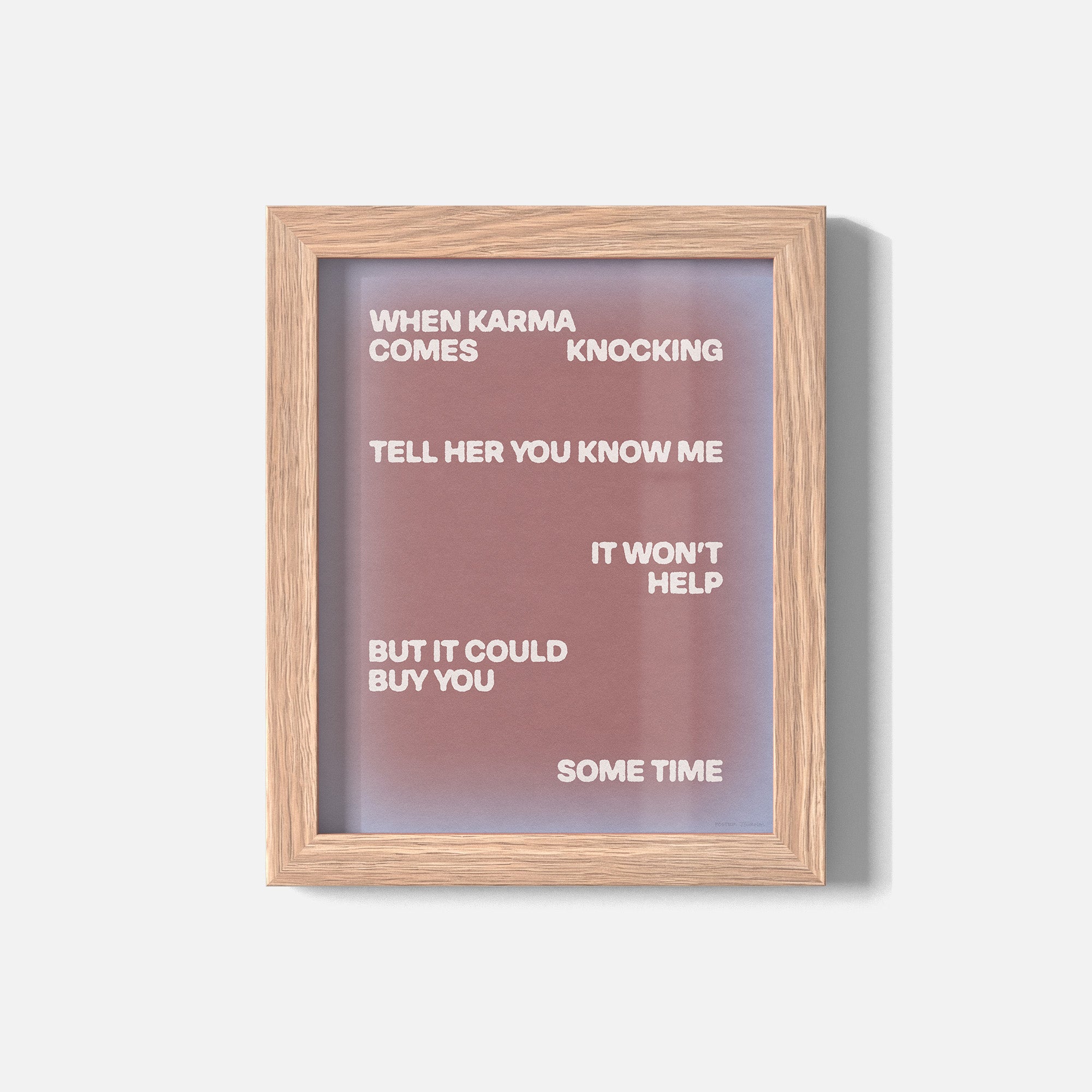 KNOCKING PRINT