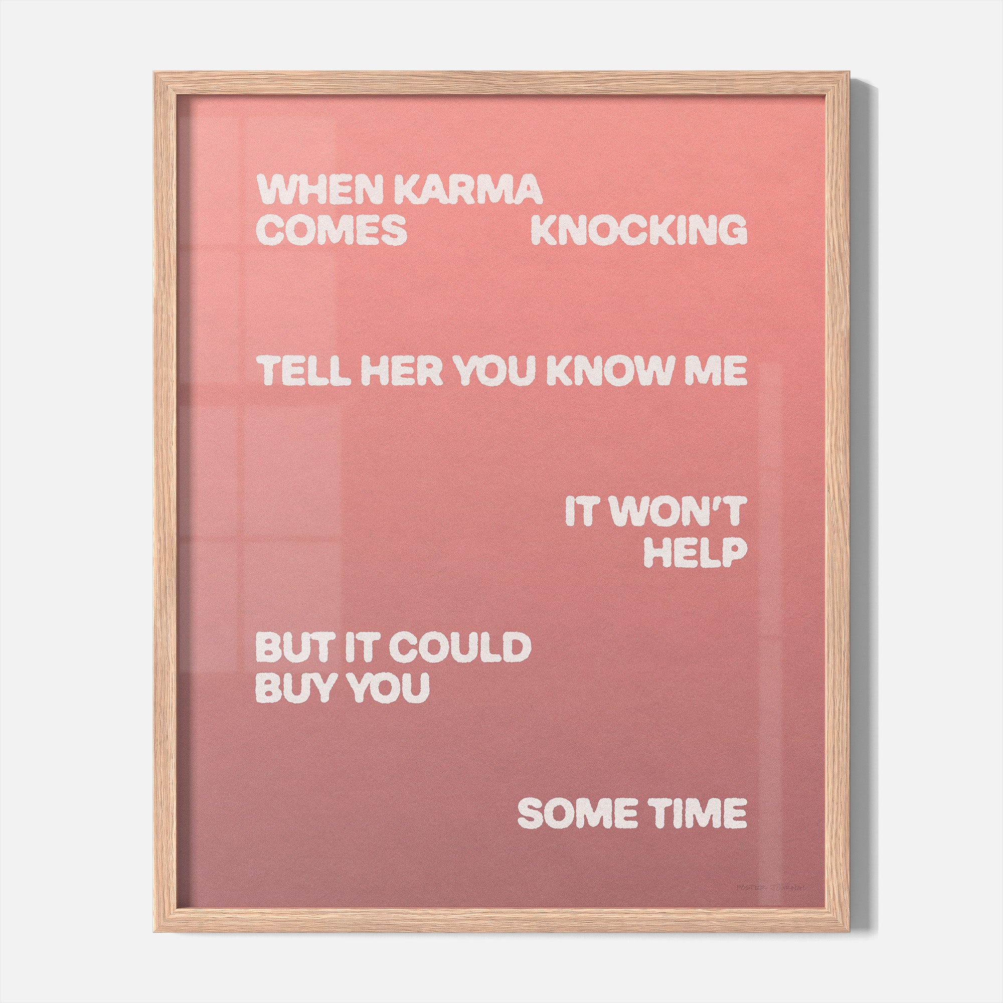 KNOCKING PRINT