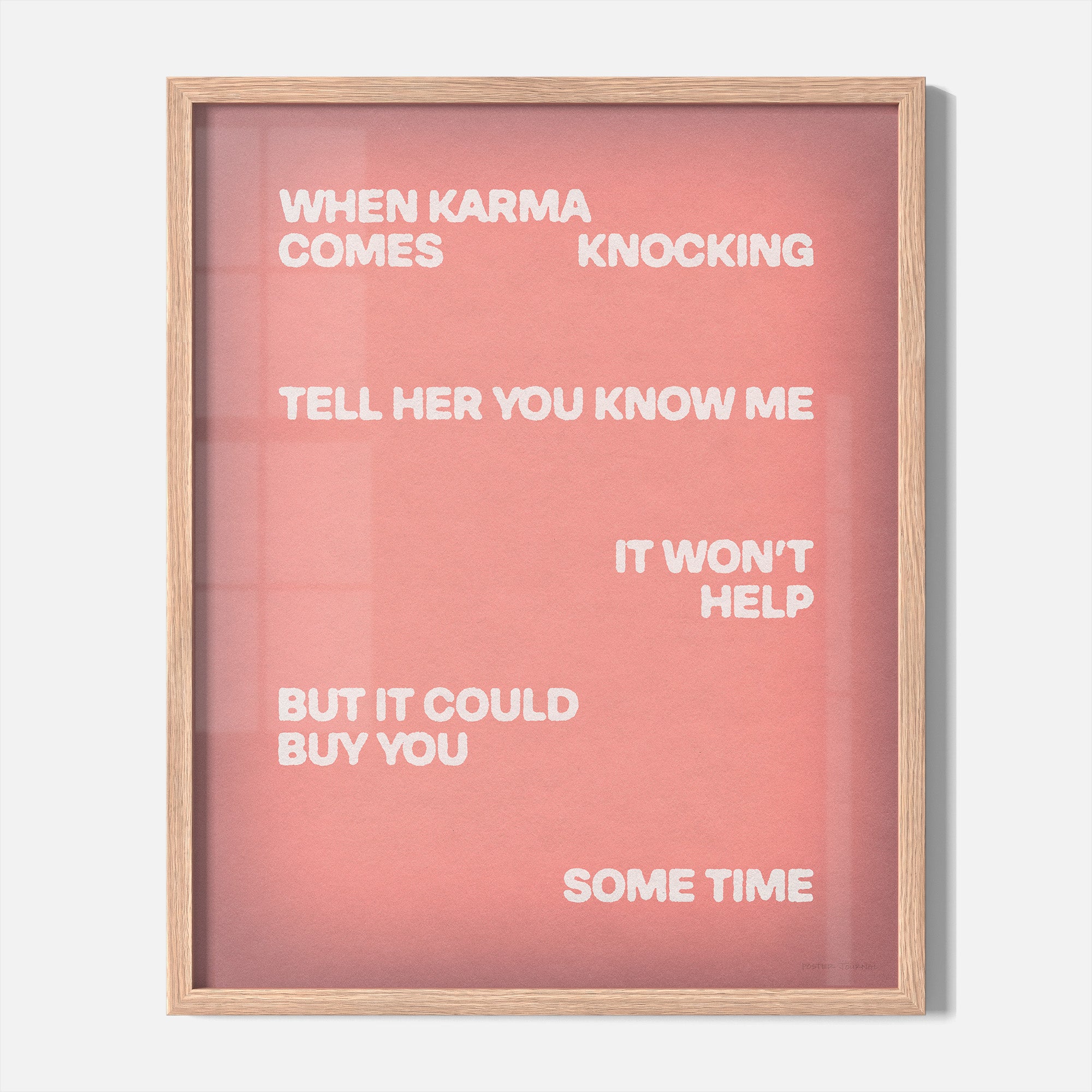 KNOCKING PRINT