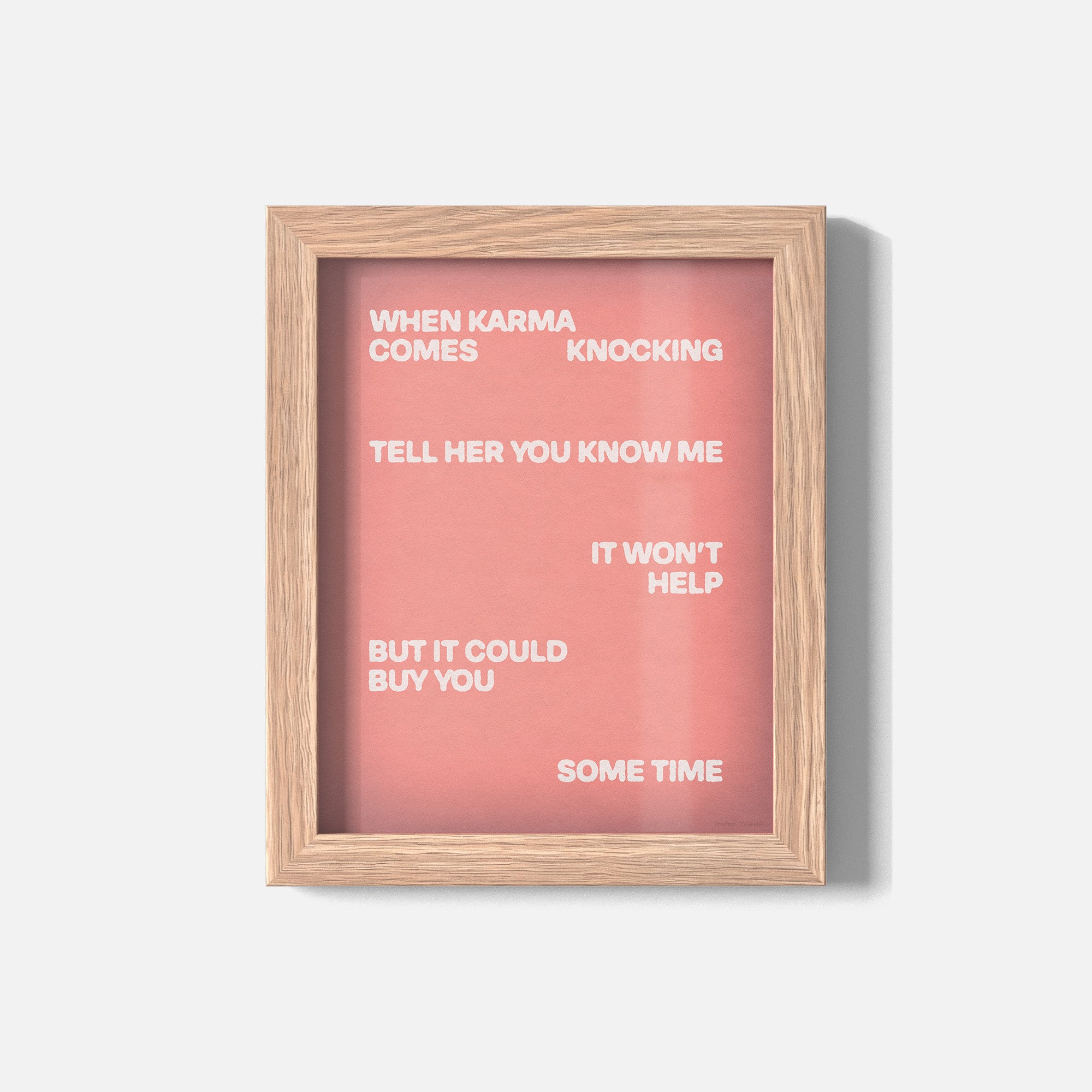 KNOCKING PRINT