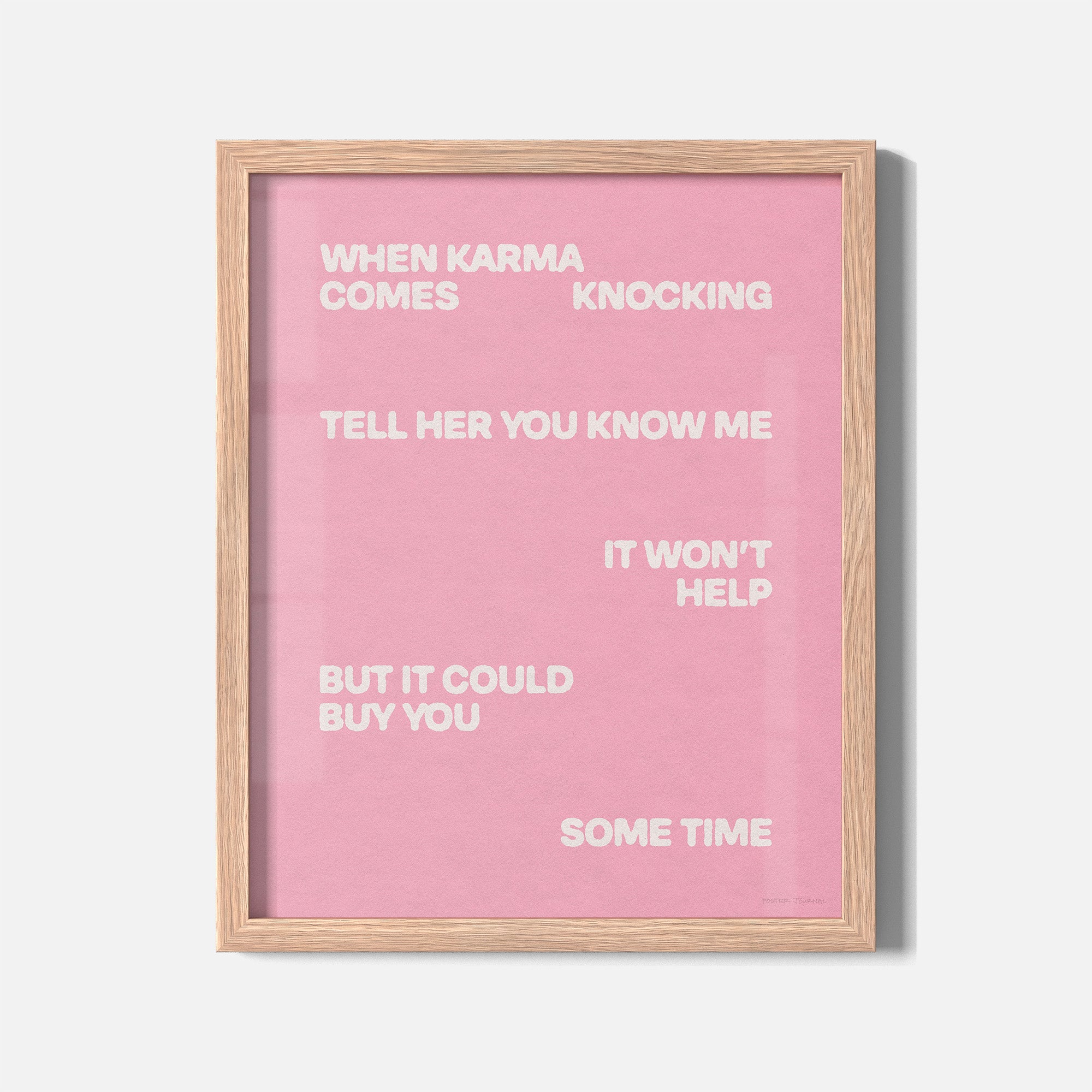 KNOCKING PRINT