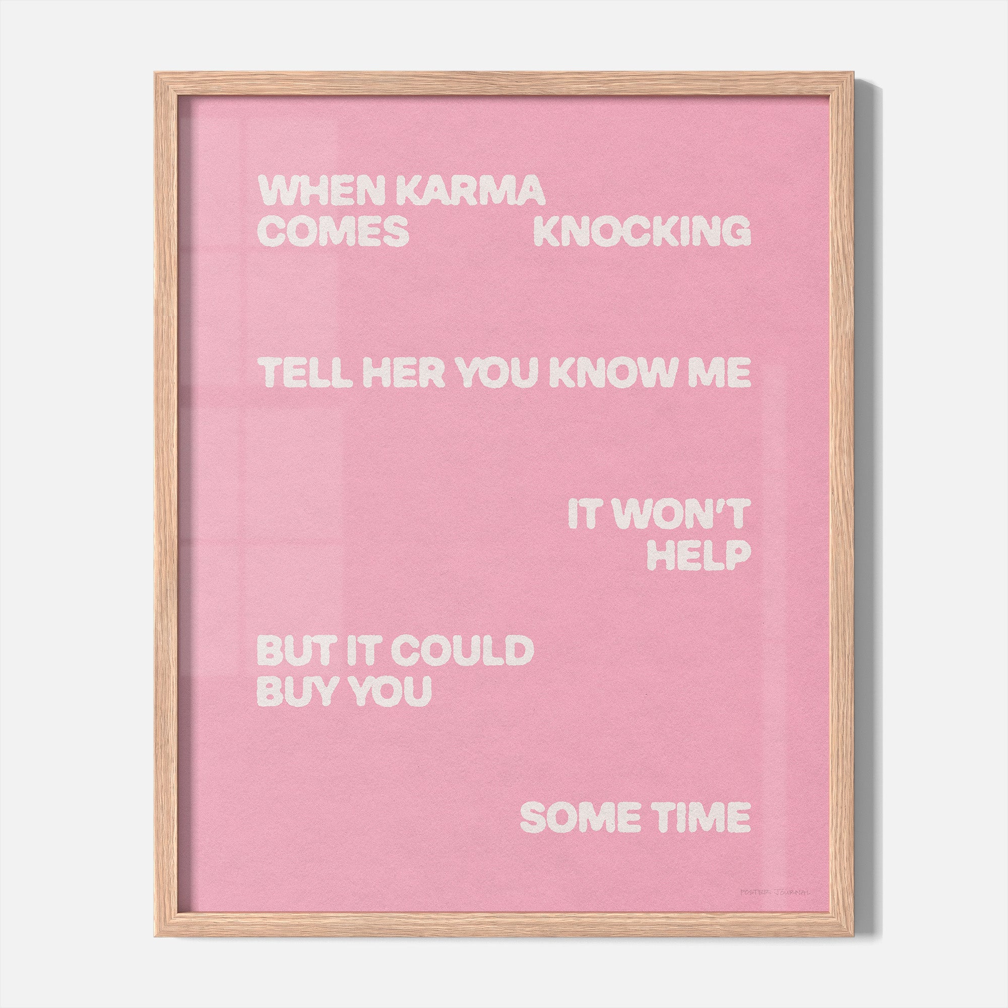 KNOCKING PRINT