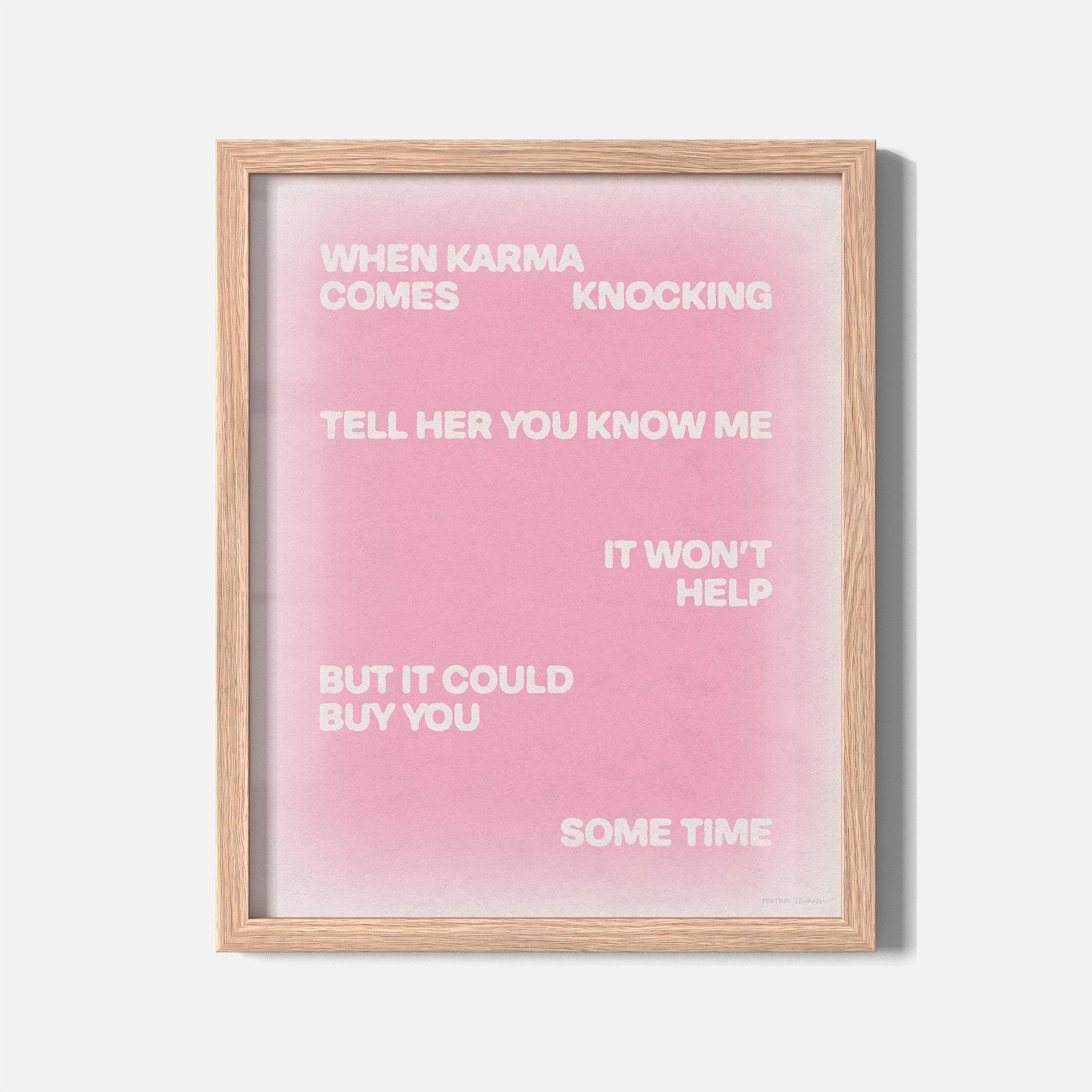 KNOCKING PRINT