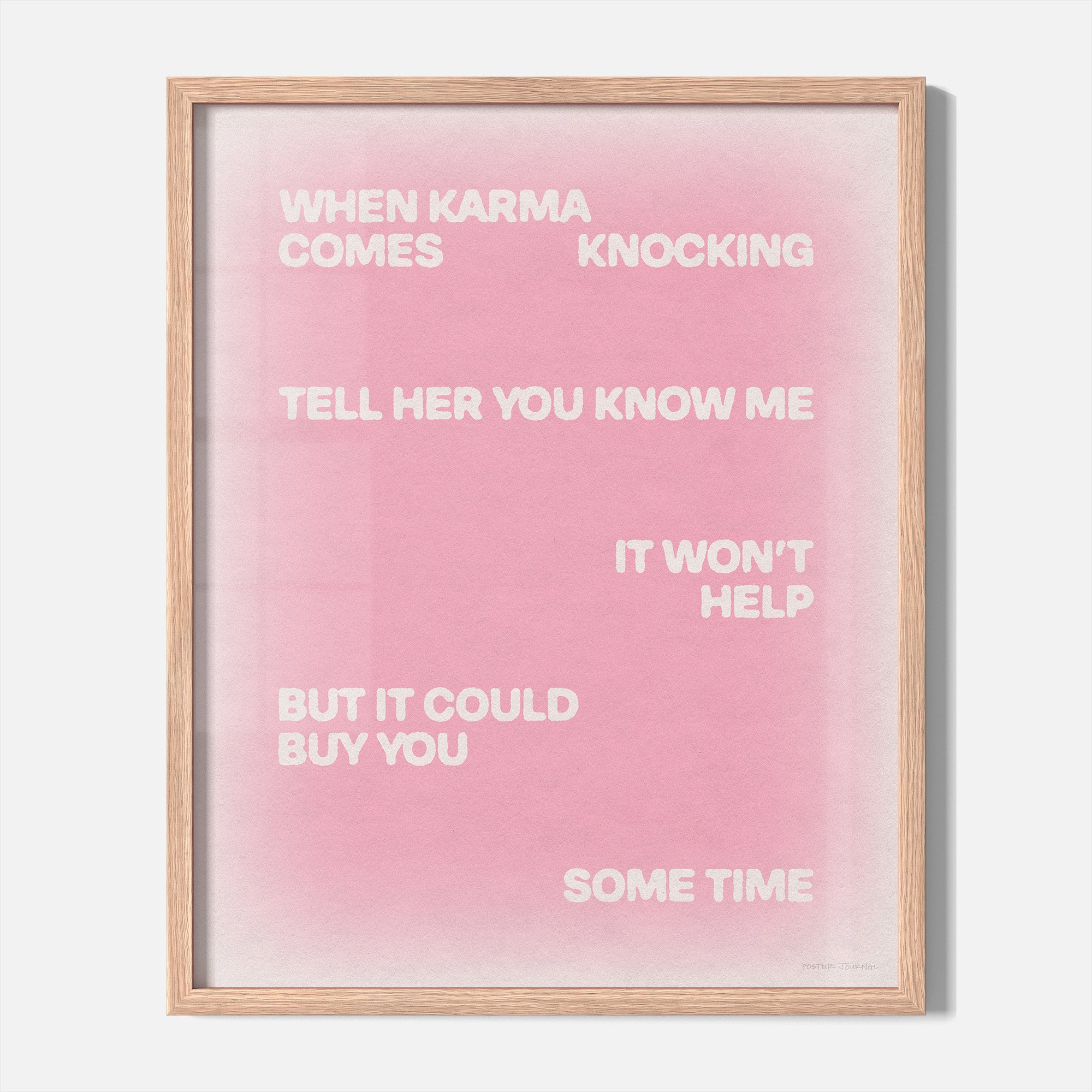 KNOCKING PRINT
