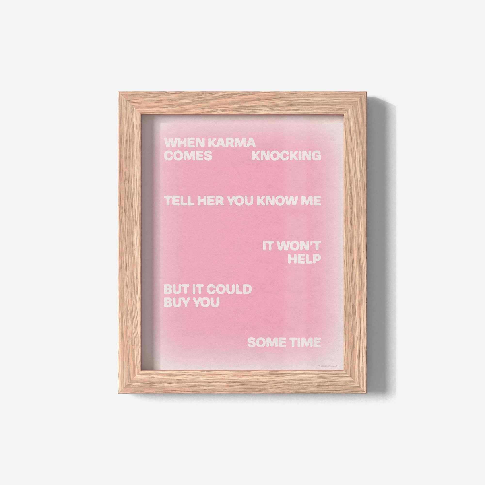 KNOCKING PRINT