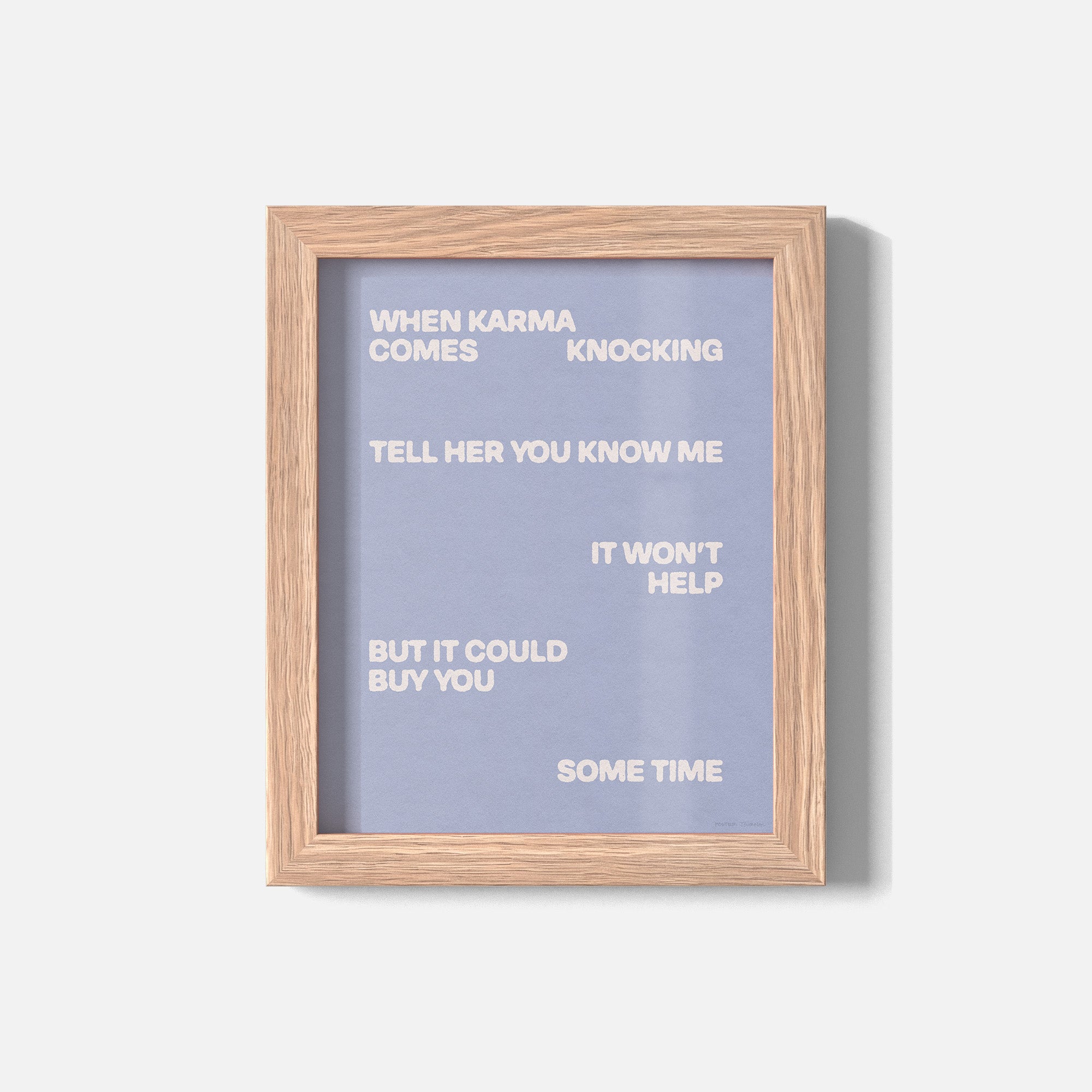 KNOCKING PRINT