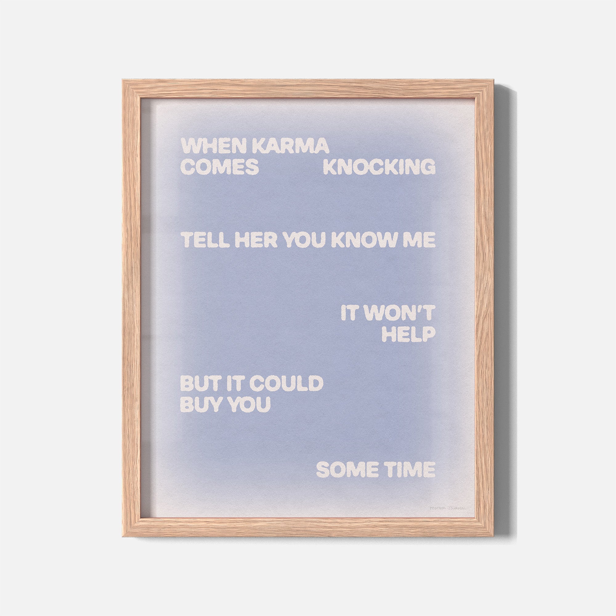 KNOCKING PRINT