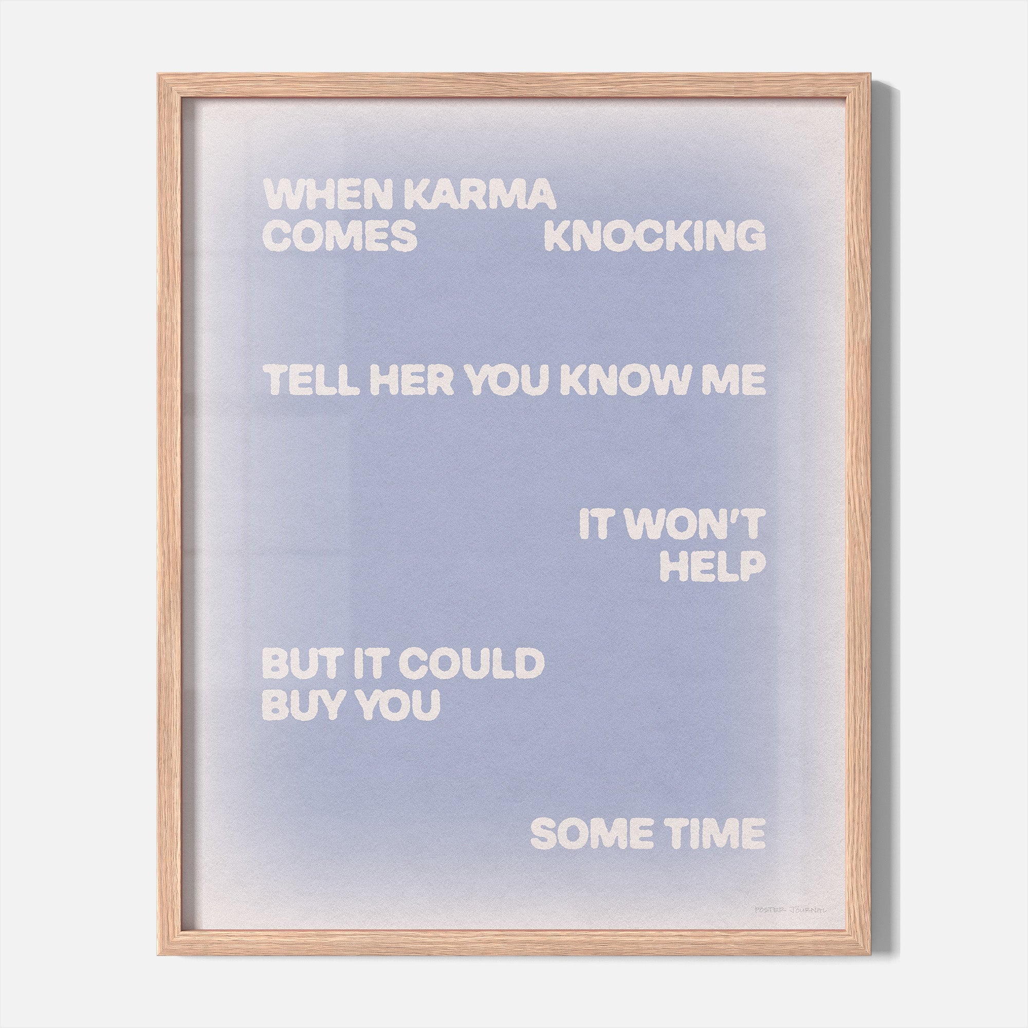 KNOCKING PRINT