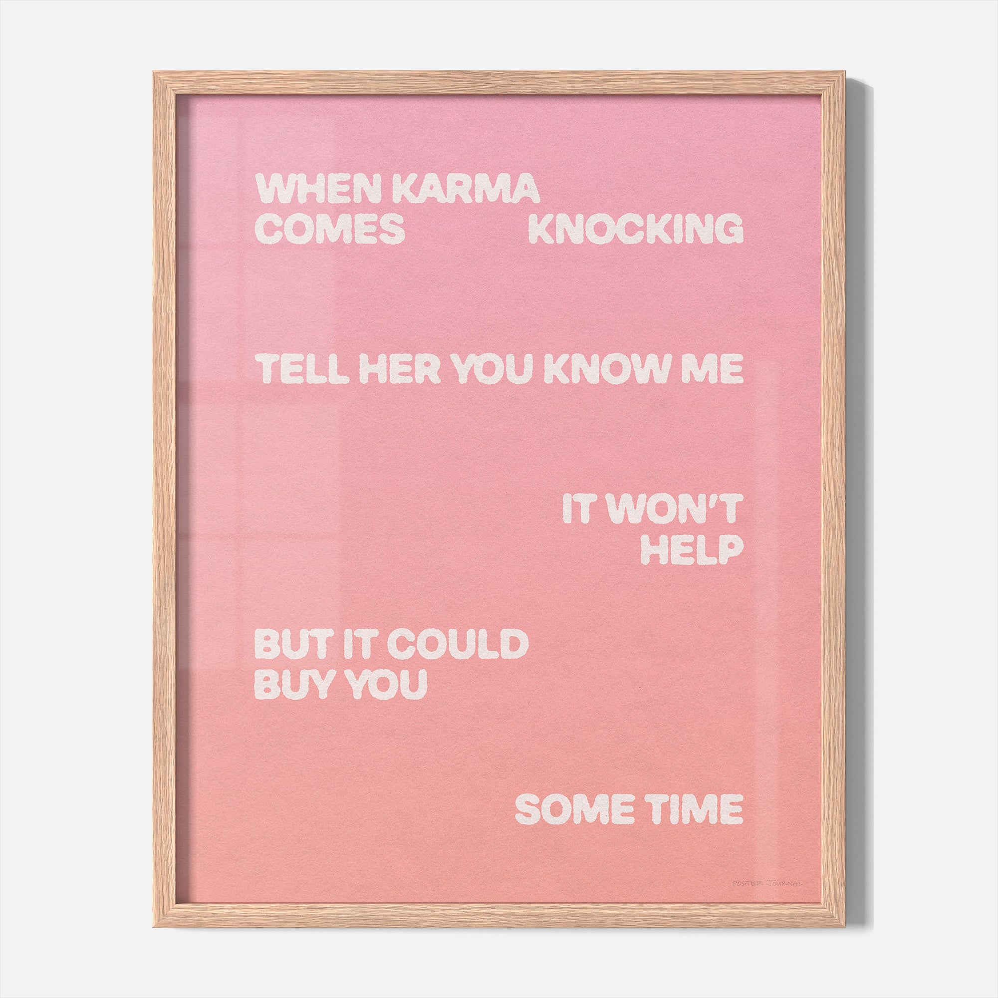 KNOCKING PRINT