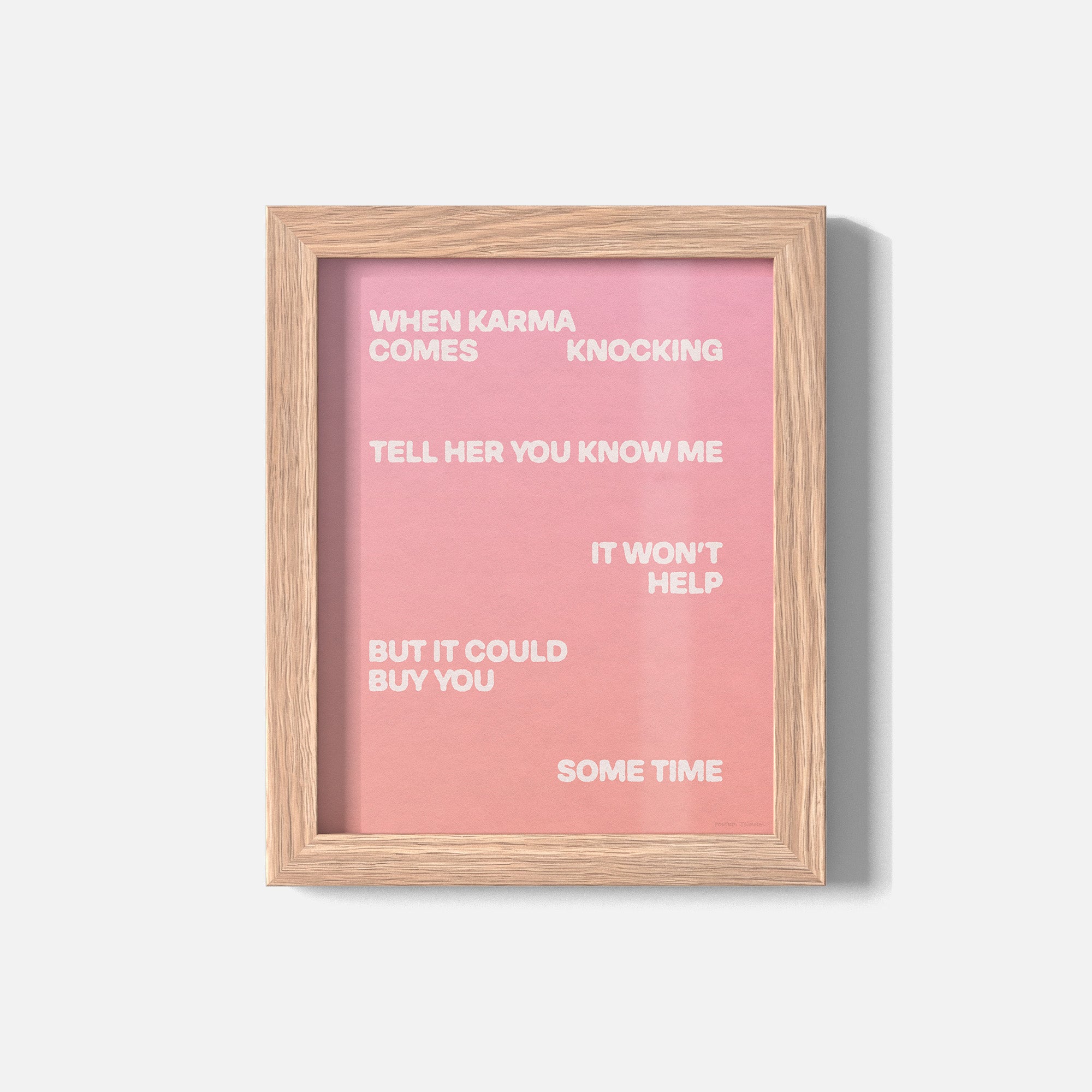 KNOCKING PRINT