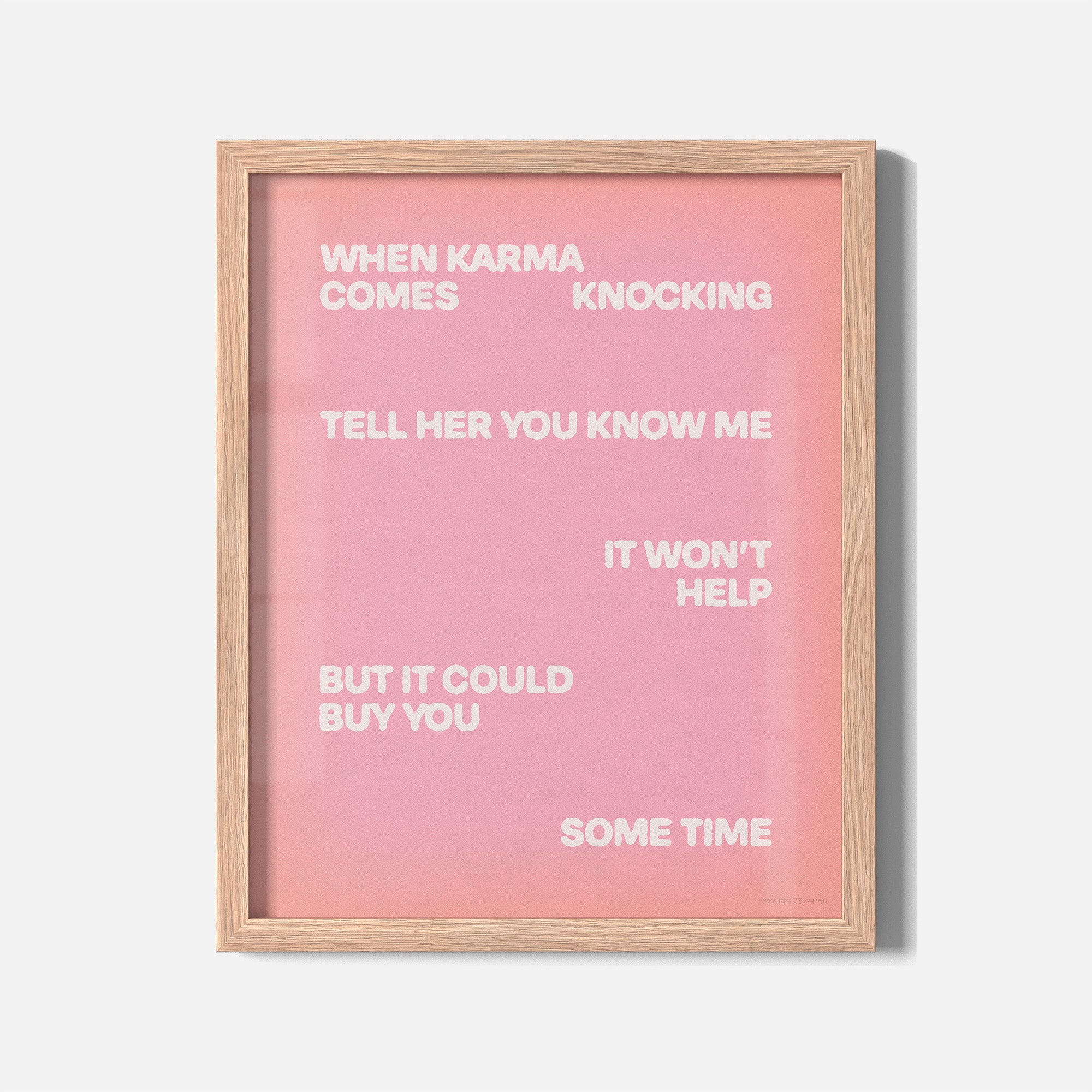 KNOCKING PRINT