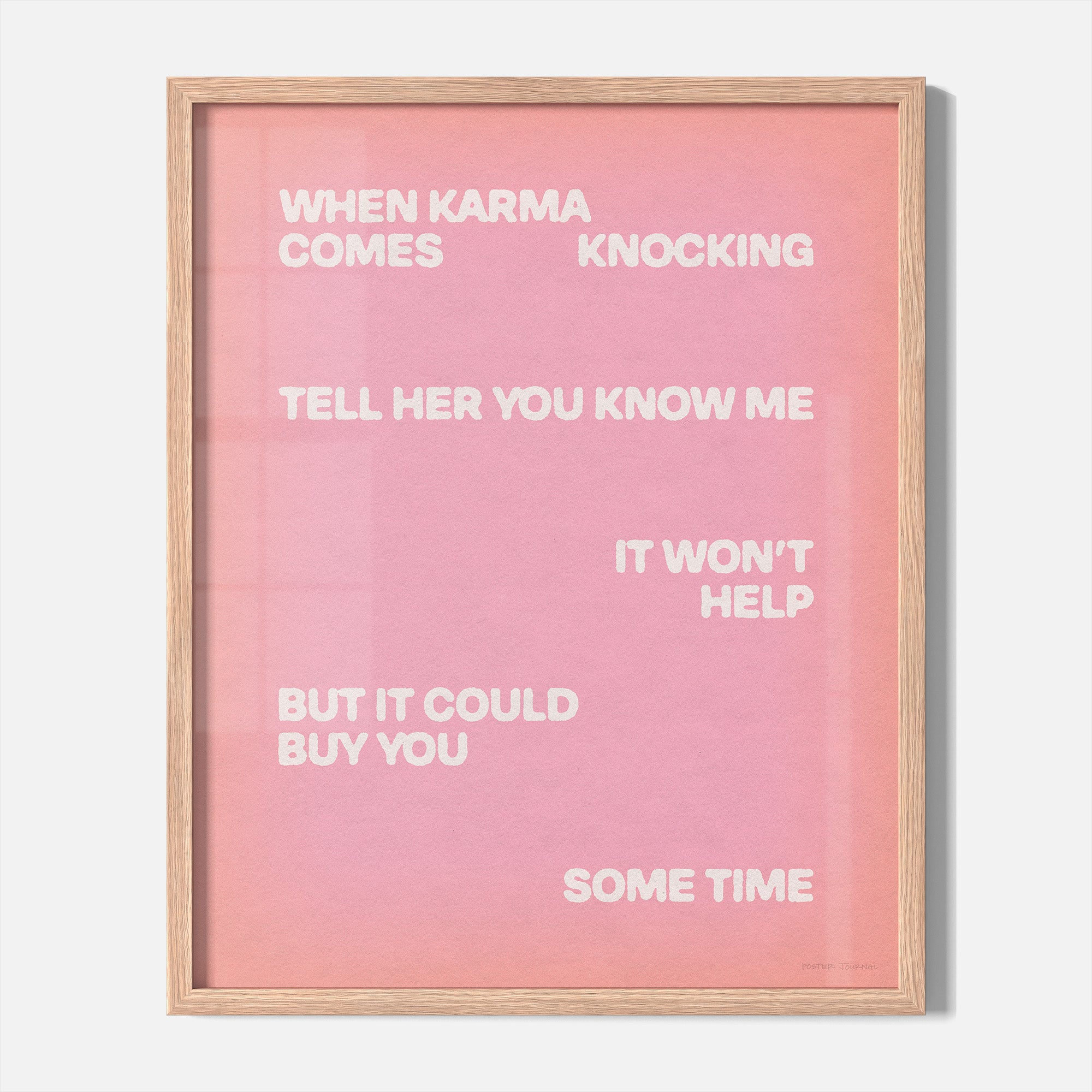 KNOCKING PRINT