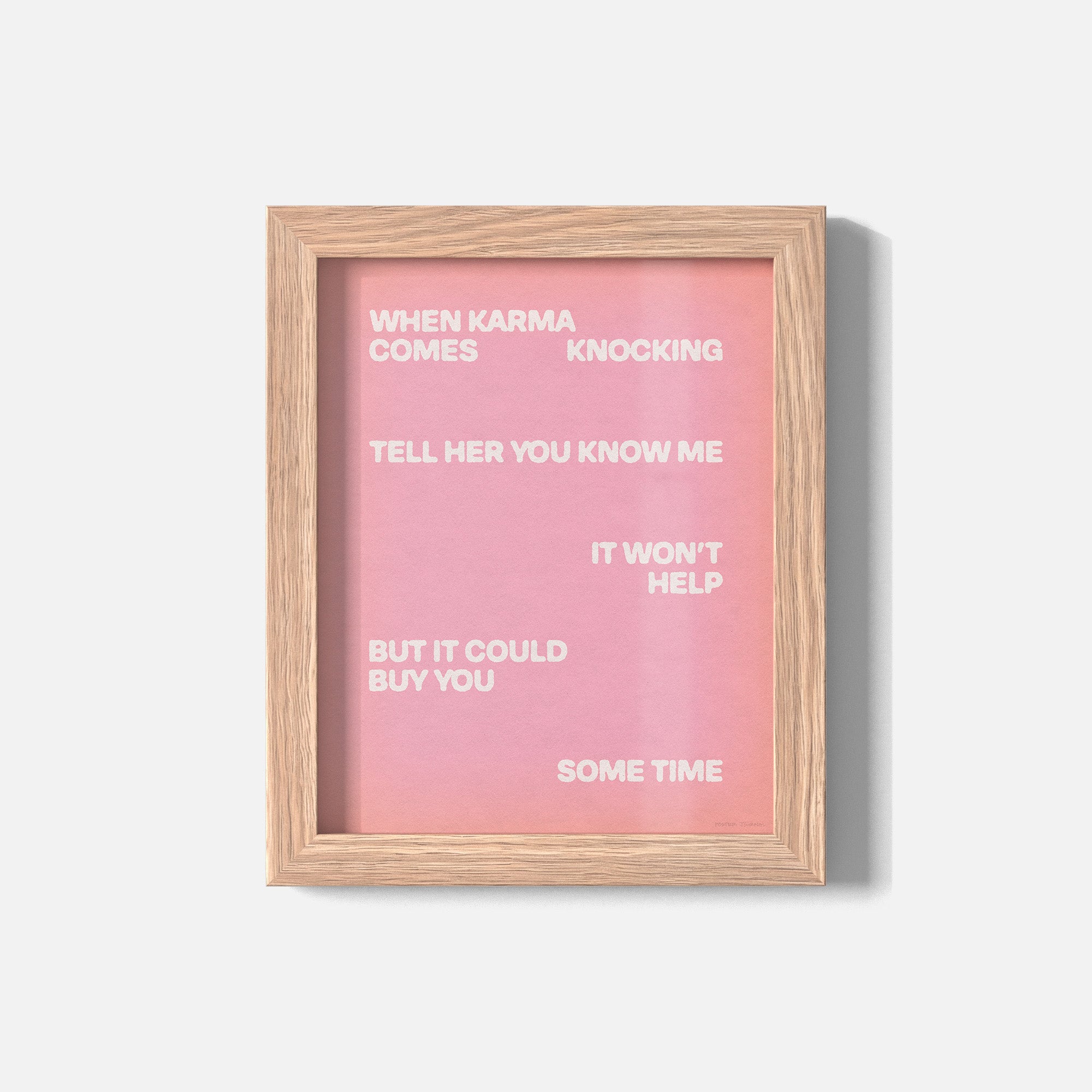 KNOCKING PRINT