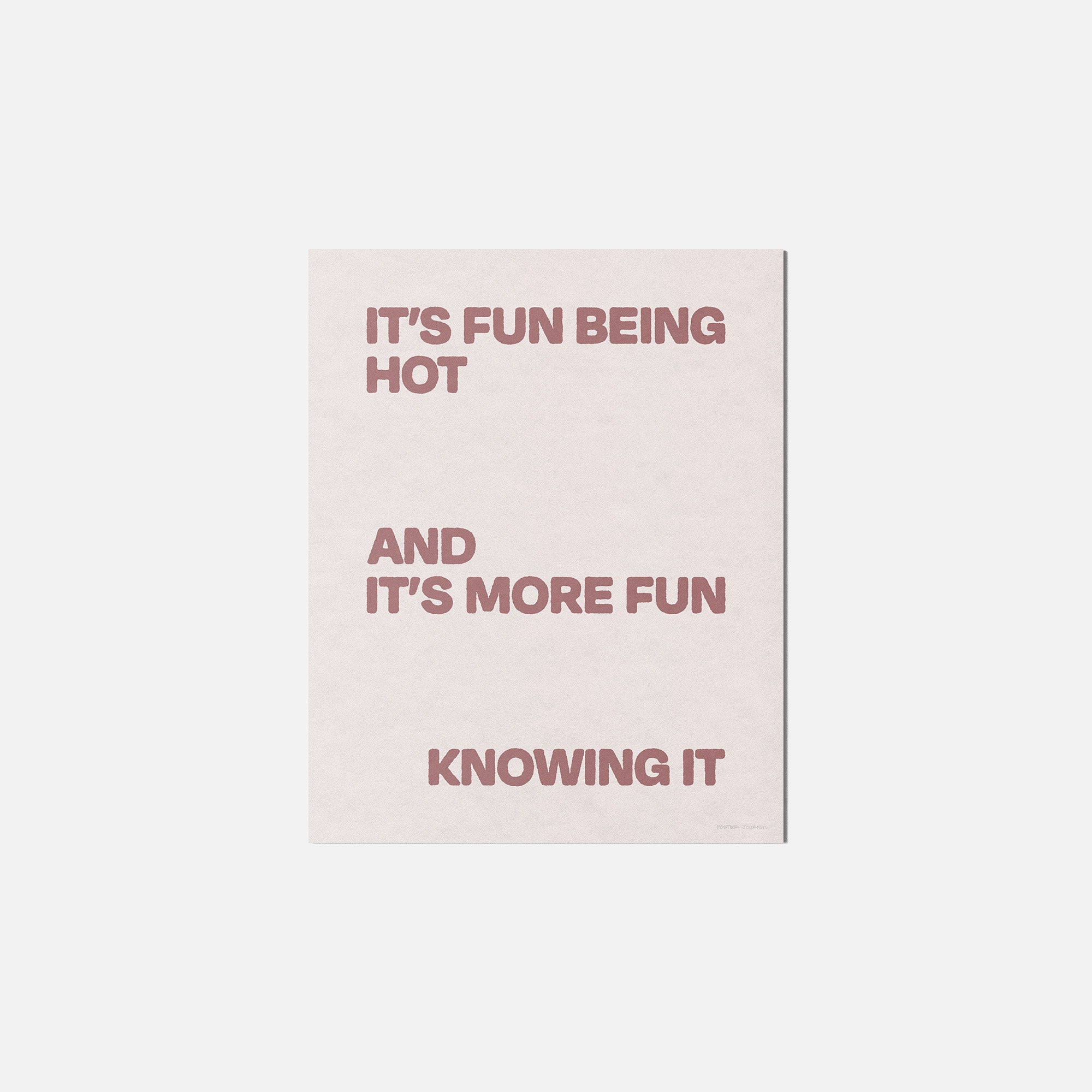 KNOWING PRINT