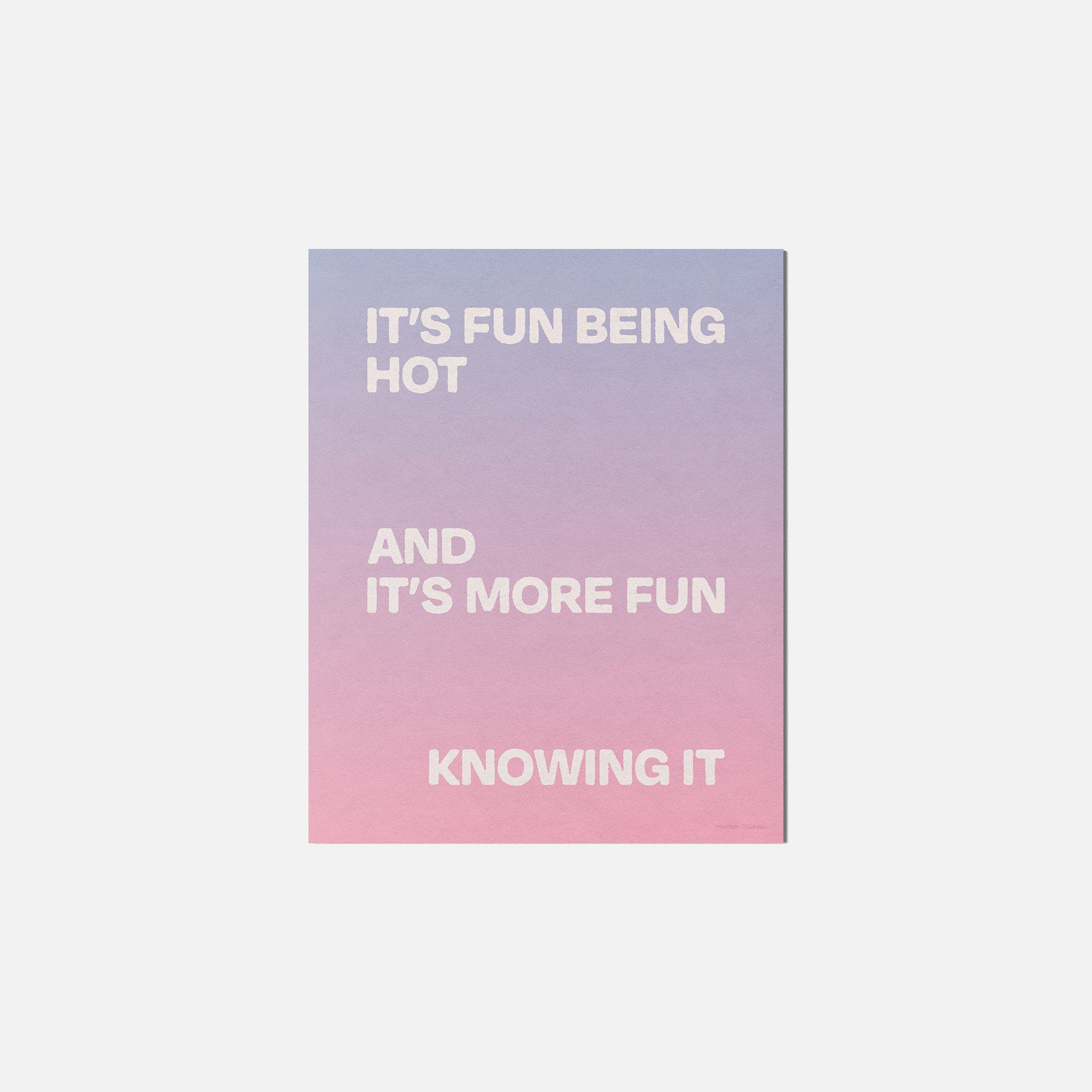 KNOWING PRINT