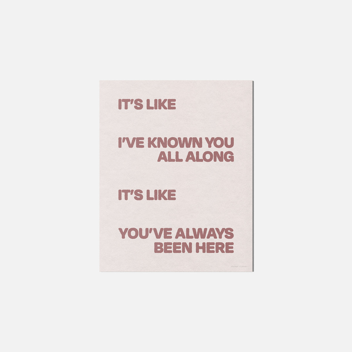 KNOWN PRINT