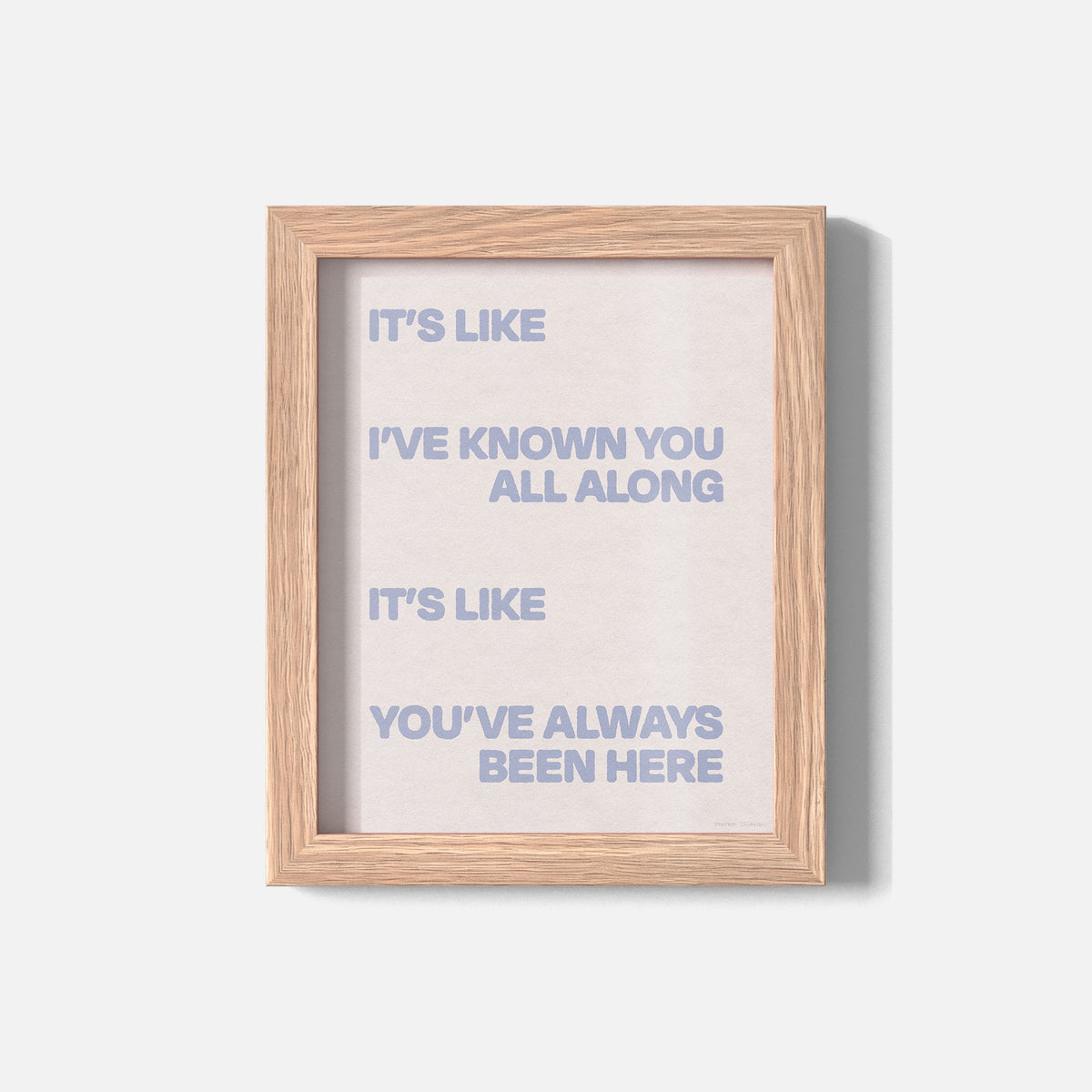 KNOWN PRINT
